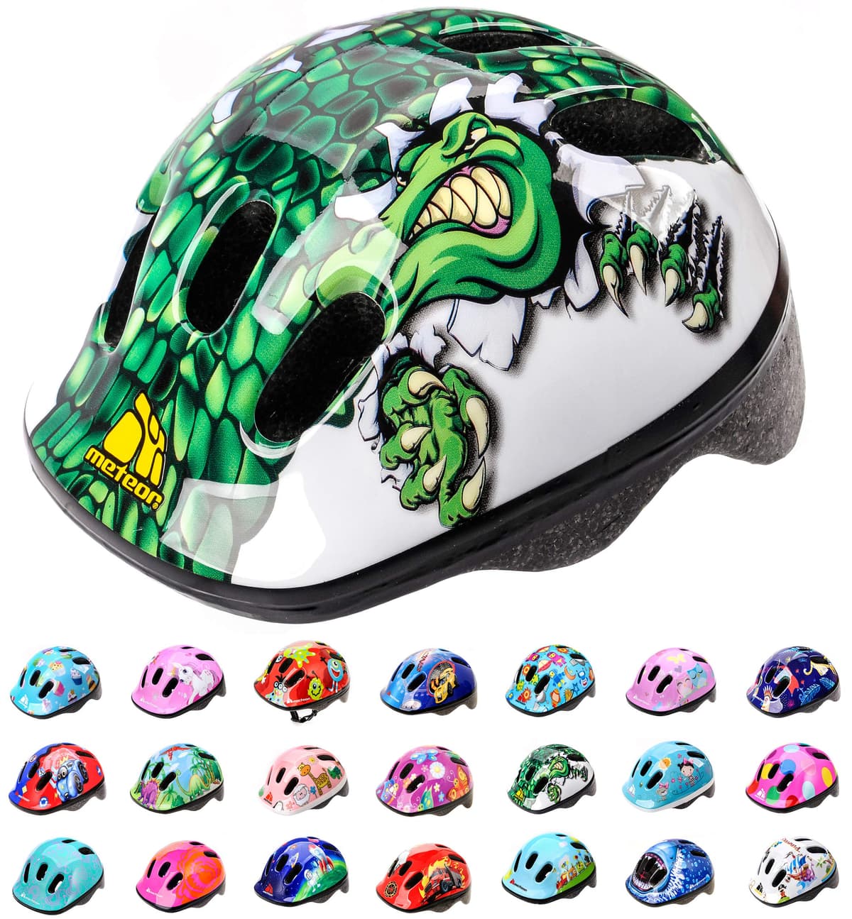 Casco Bicicleta para Niñas y Niños - Helmet Infantil de Bici para Ciclismo MTB Road Race Montaña BMX Carretera y Actividad Ciclista - Rolerskate Patines — view 24
