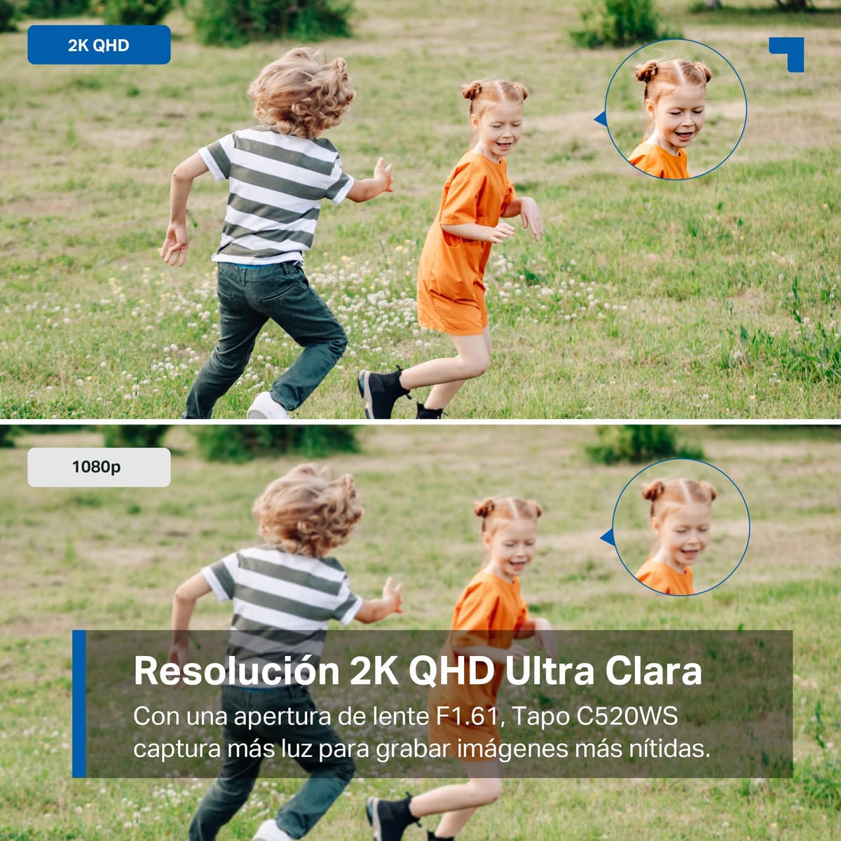 Tapo C520WS - Cámara Vigilancia Wi-Fi Exterior 360°, Resolución 2K QHD, Visión Nocturna en Color Starlight, Detección IA Múltiple, Seguimiento de Movimiento, IP66 — view 3