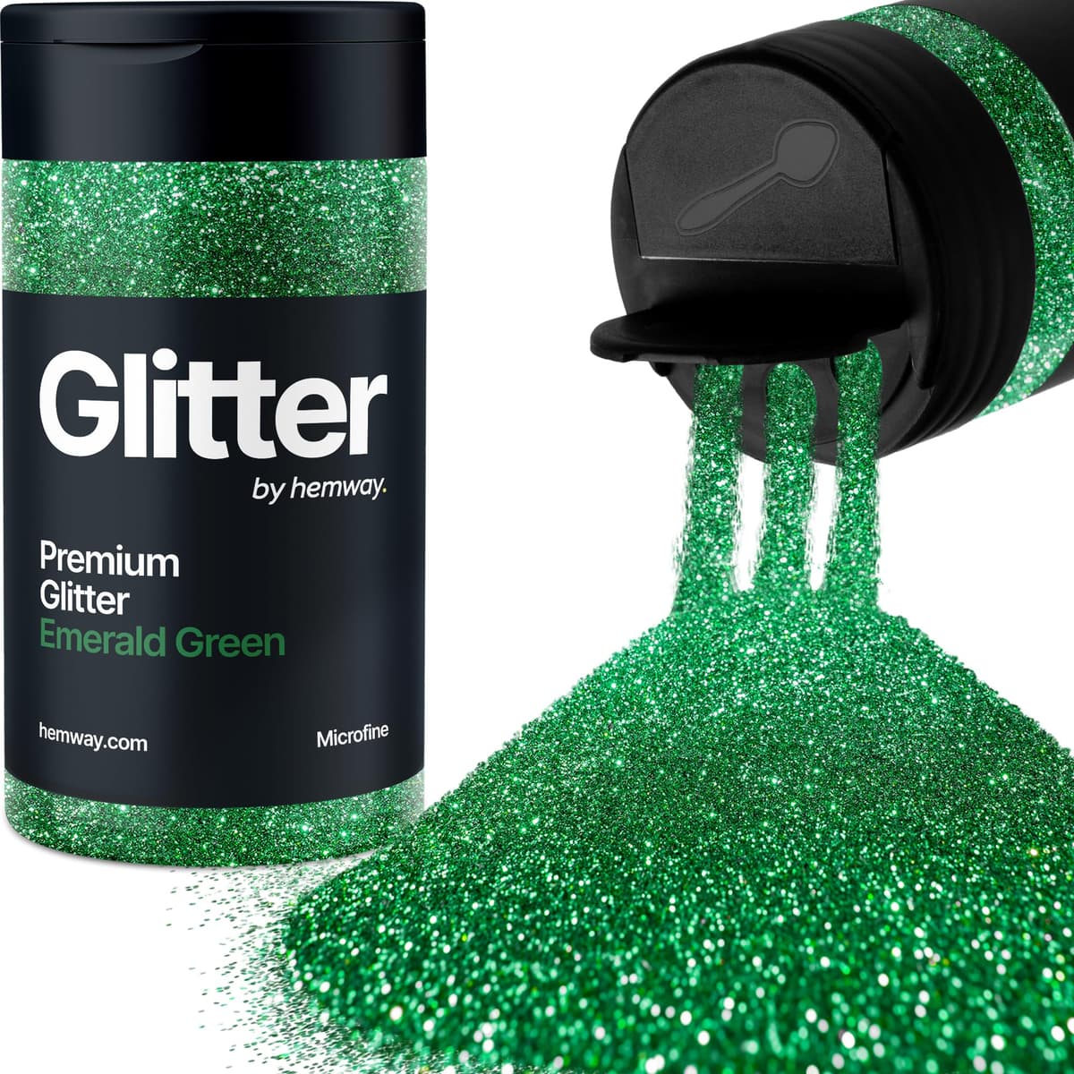 Light Rose Gold Glitter Shaker, 130g Ultrafine Glitter, Crafts 1/128" Metallic Flake Light Rose Gold Sequins, Resin & Epoxy Crafts, Decorating, Halloween, Christmas Nail, Face, Hemway — view 174