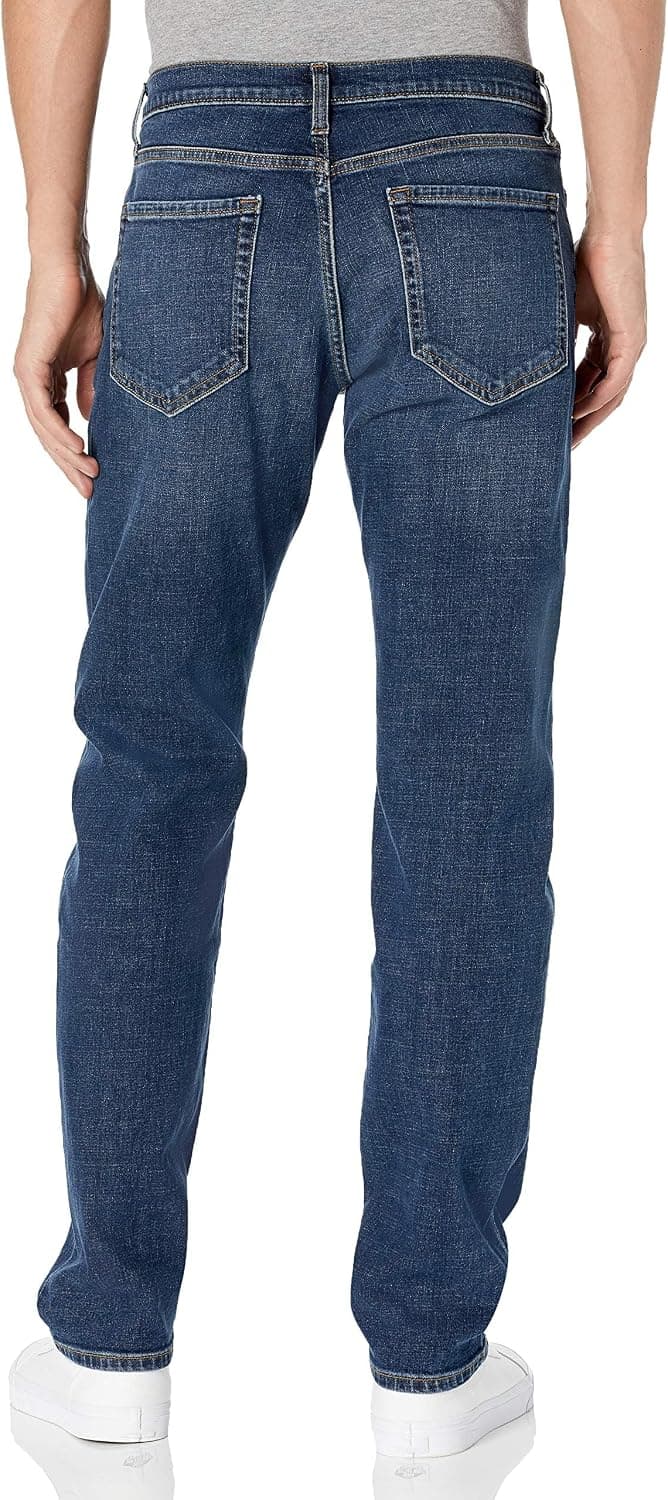 Amazon Essentials Men's Straight-Fit Stretch Jean - Discontinued Colours 36W / 29L Dark Blue Vintage — view 2