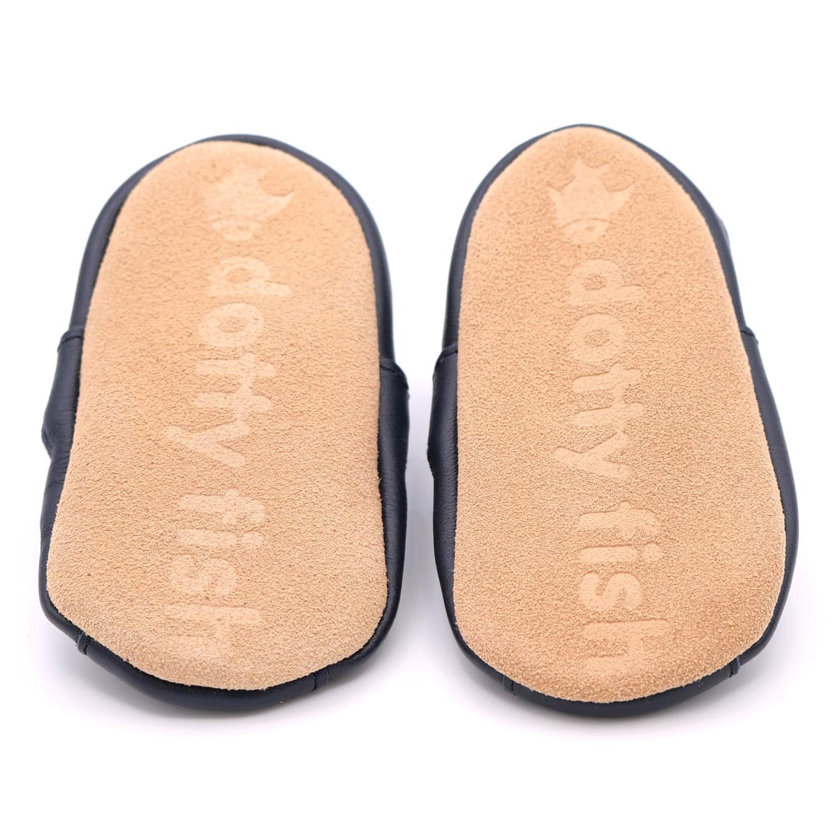 Dotty Fish Soft Sole Leather Sandals for Babies & Kids – Barefoot Feel, Non-Slip Sole, Breathable, Lightweight & Flexible Summer Shoes for Boys & Girls - British Brand - 0-6 Months - 4-5 Years — view 5