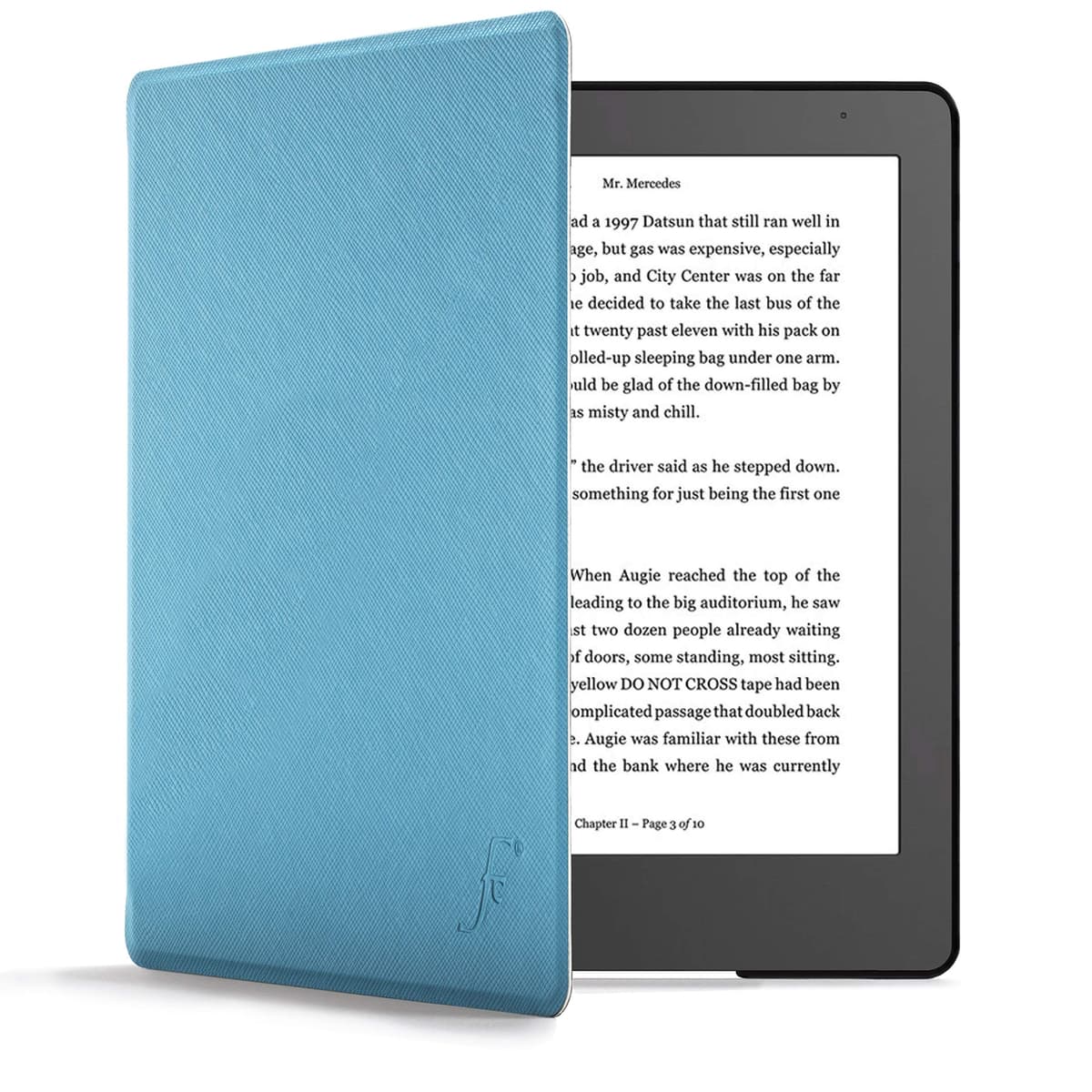 Forefront Cases Funda para Kobo Aura Edition 2 (Modelo: N236, 2016) - Delgado, Ligera y Protectora Funda para Kobo Aura Edition 2 (6") - Smart Auto Sueño Estela Función (Carcasa) - Negro — view 29