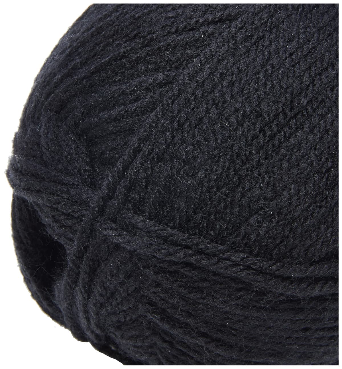KORBOND DK Black Yarn - 100g Acrylic Wool - Lightweight, Hypoallergenic & Durable Double Knit Crochet Yarn Knitting Wool (290m Total) — view 3