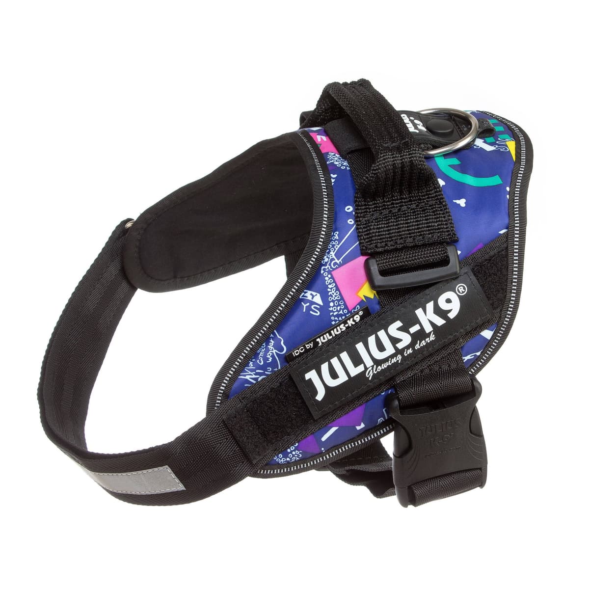 Julius-K9, 16IDC-AM-M, IDC Powerharness, dog harness, Size: Mini, Aquamarine — view 385