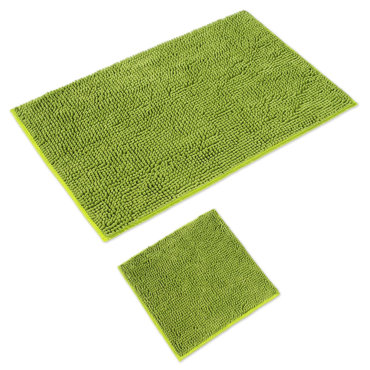 WohnDirect Alfombra Baño Gris 45x45cm • Alfombrilla baño Antideslizante y Lavable • Cómoda Y Súper Absorbente — view 83