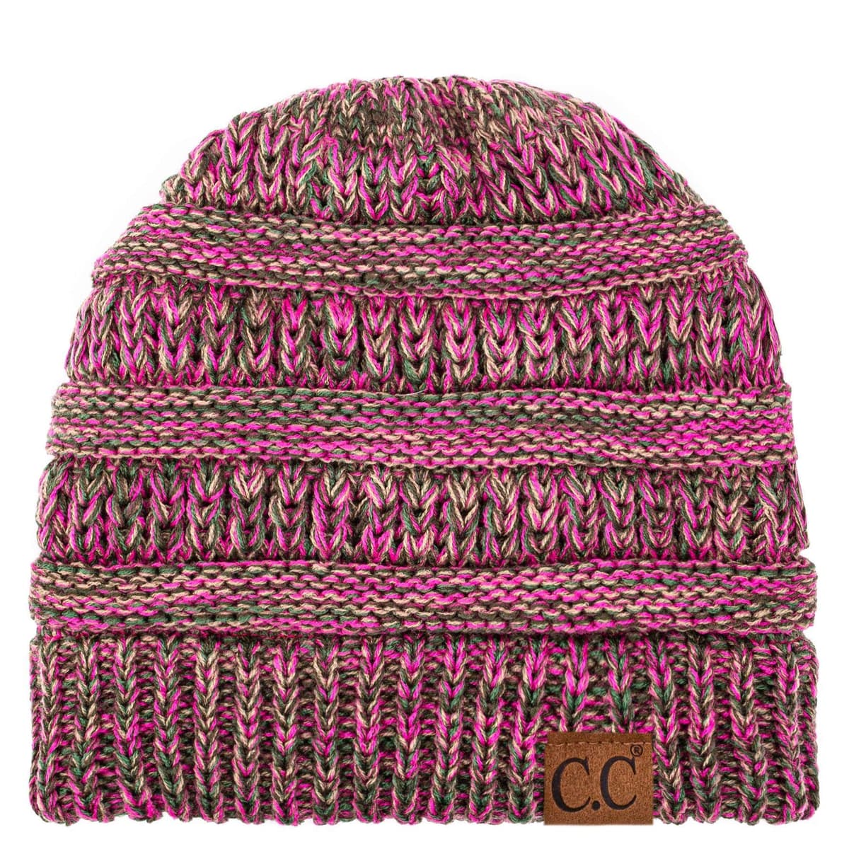 Warm Chunky Soft Stretch Cable Knit Beanie Skully — view 8