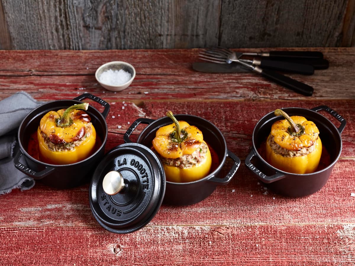STAUB Cacerola/Cocotte de Hierro Fundido, 14 cm de Diámetro, 0,8 L, Negro — view 5