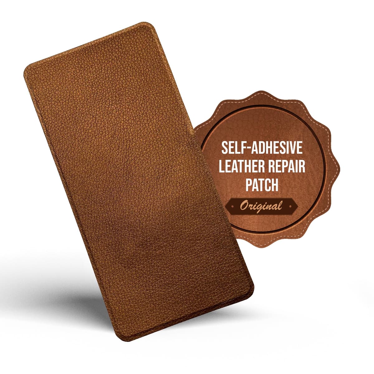 MastaPlasta Parche Autoadhesivo PREMIUM para Reparación Instantánea de Cuero y Otros Tejidos. MARFIL. 10cm x 6cm. Primeros Auxilios para sofás, Asientos de Coche, Bolsos, Chaquetas — view 29