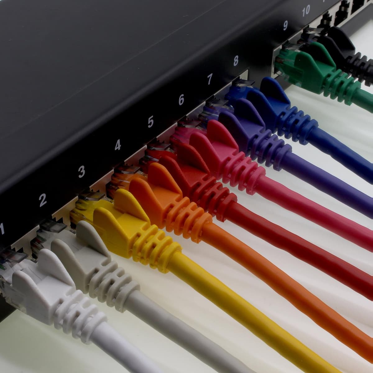 1aTTack.de 10m - black - 1 piece - CAT.6 CAT6 Ethernet LAN network cable 1000 Mbit/s patch cable 10m black - 1 piece — view 5