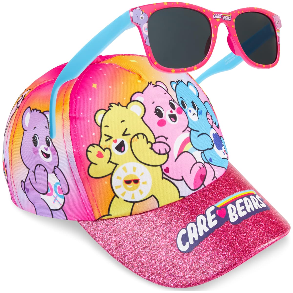 Disney Stitch | Hello Kitty | Care Bears Set Gafas de Sol y Gorra Niña, Protección UV400, Gorra Ajustable, Accesorios de Viaje, Regalo para Niña — view 8