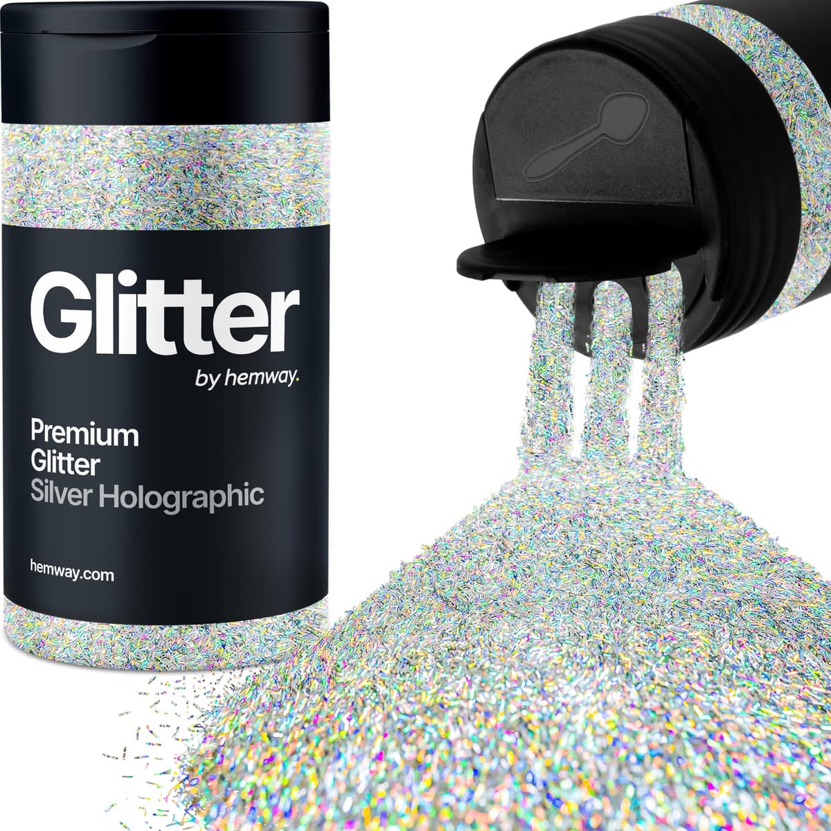 Light Rose Gold Glitter Shaker, 130g Ultrafine Glitter, Crafts 1/128" Metallic Flake Light Rose Gold Sequins, Resin & Epoxy Crafts, Decorating, Halloween, Christmas Nail, Face, Hemway — view 91