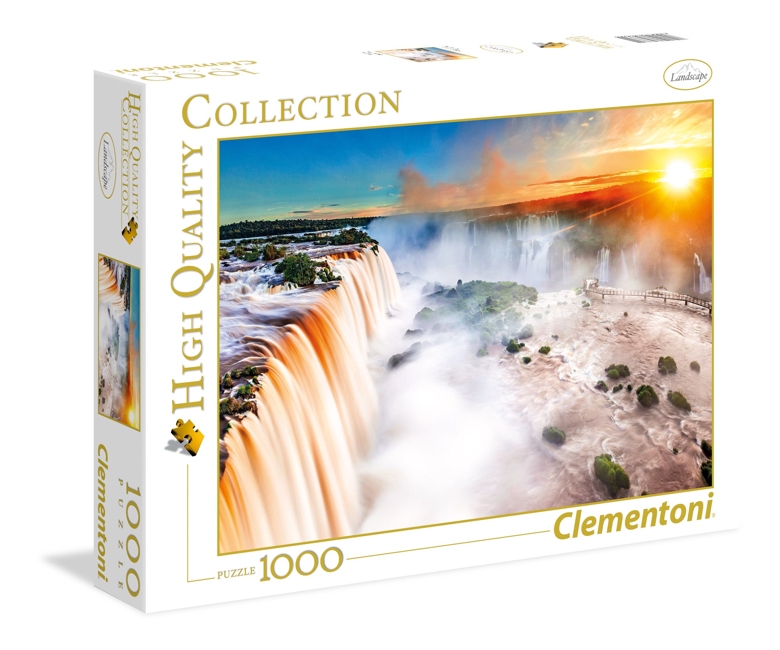Clementoni Puzzle 1000 Piezas Paisaje Naturaleza Mont Saint Michel, Puzzle Adulto Naturaleza (39367), Multicolor — view 12