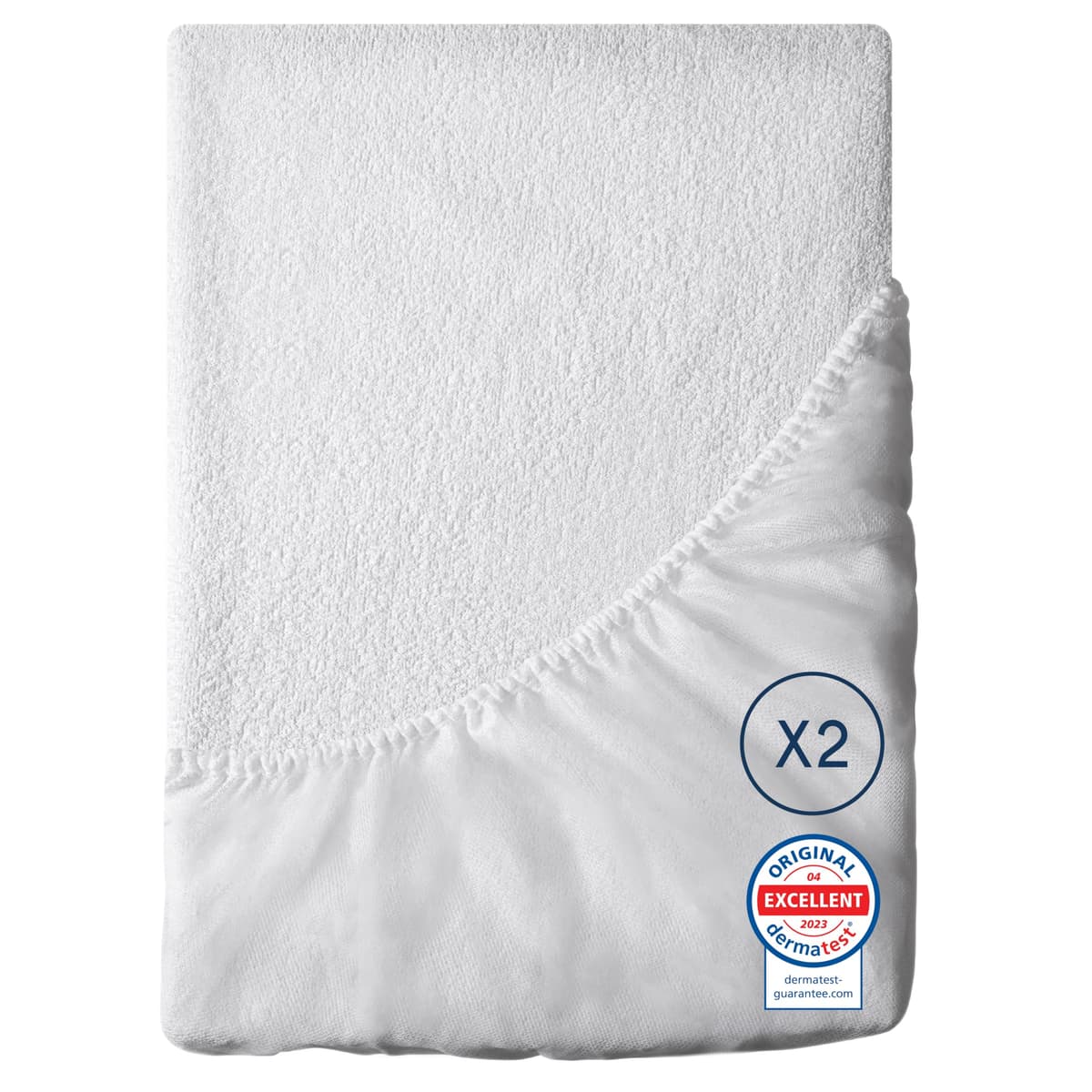 Dreamzie Protector Colchon 150 x 190 Impermeable – Funda Colchon 150x190 cm Suave e Hipoalergénica – Transpirable – Certificado Oeko-Tex — view 8
