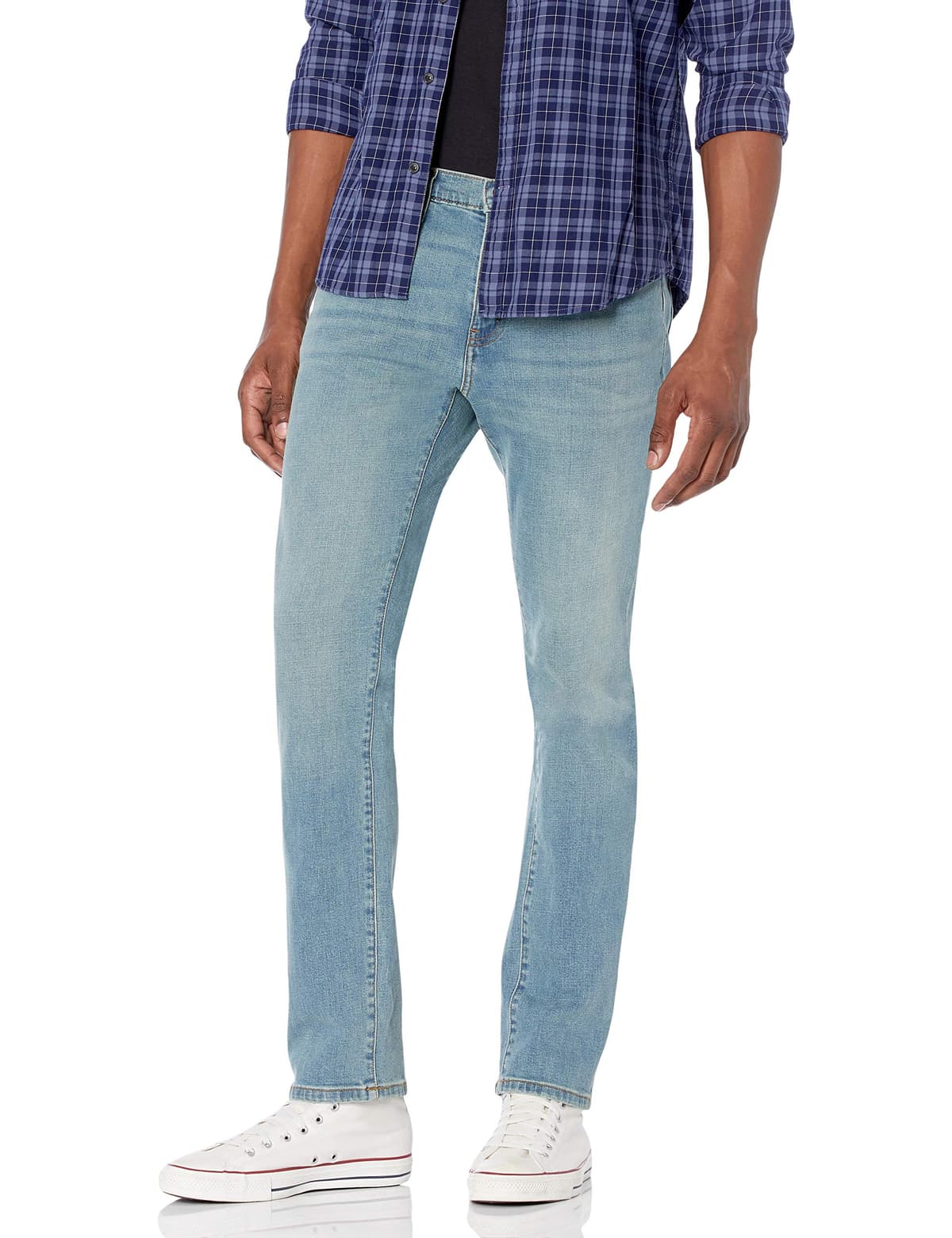 Amazon Essentials Hombre Vaqueros Ajustados - Colores interrumpidos — view 18
