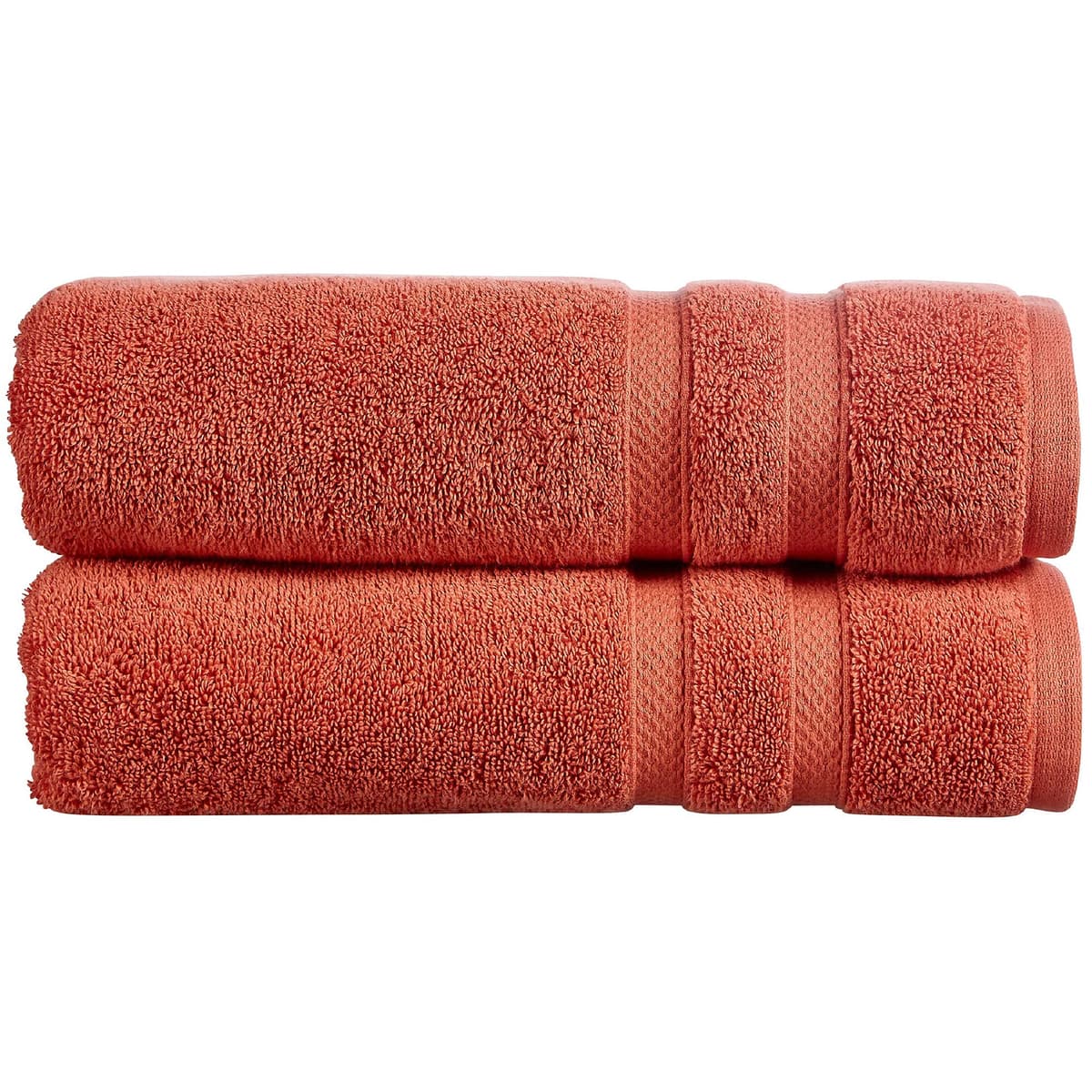 Christy Chroma Bath Towels | Set of 2 | Highly Absorbent Heavyweight 675GSM | Bold and Bright | Soft Velvety Smooth Bathroom Shower Towels | 100% Cotton | Sustainably Made | Ash Grey — view 158