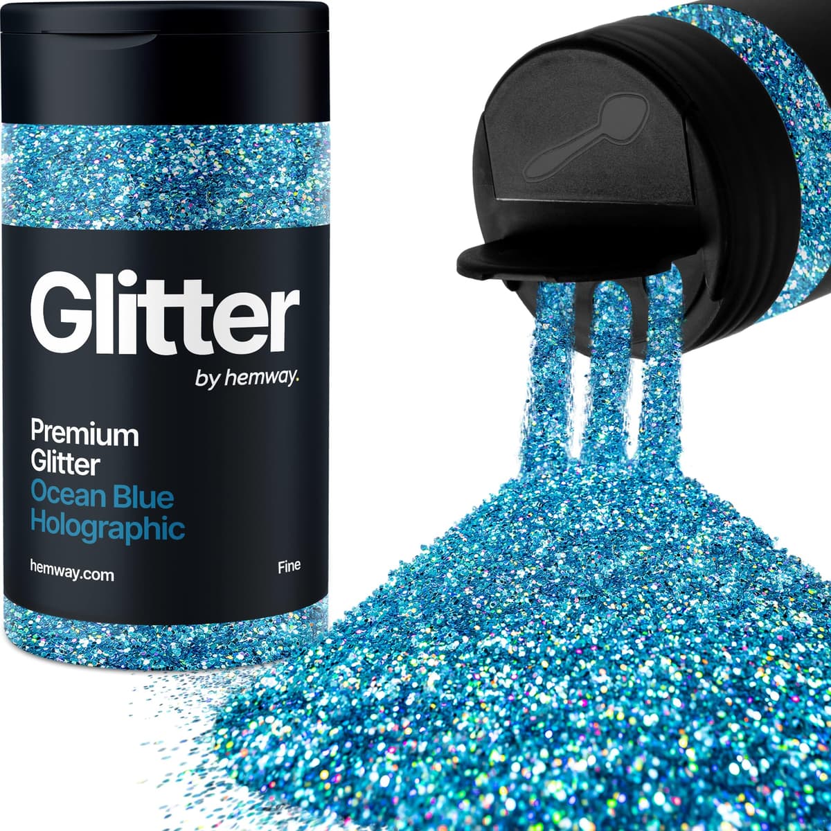 Light Rose Gold Glitter Shaker, 130g Ultrafine Glitter, Crafts 1/128" Metallic Flake Light Rose Gold Sequins, Resin & Epoxy Crafts, Decorating, Halloween, Christmas Nail, Face, Hemway — view 185