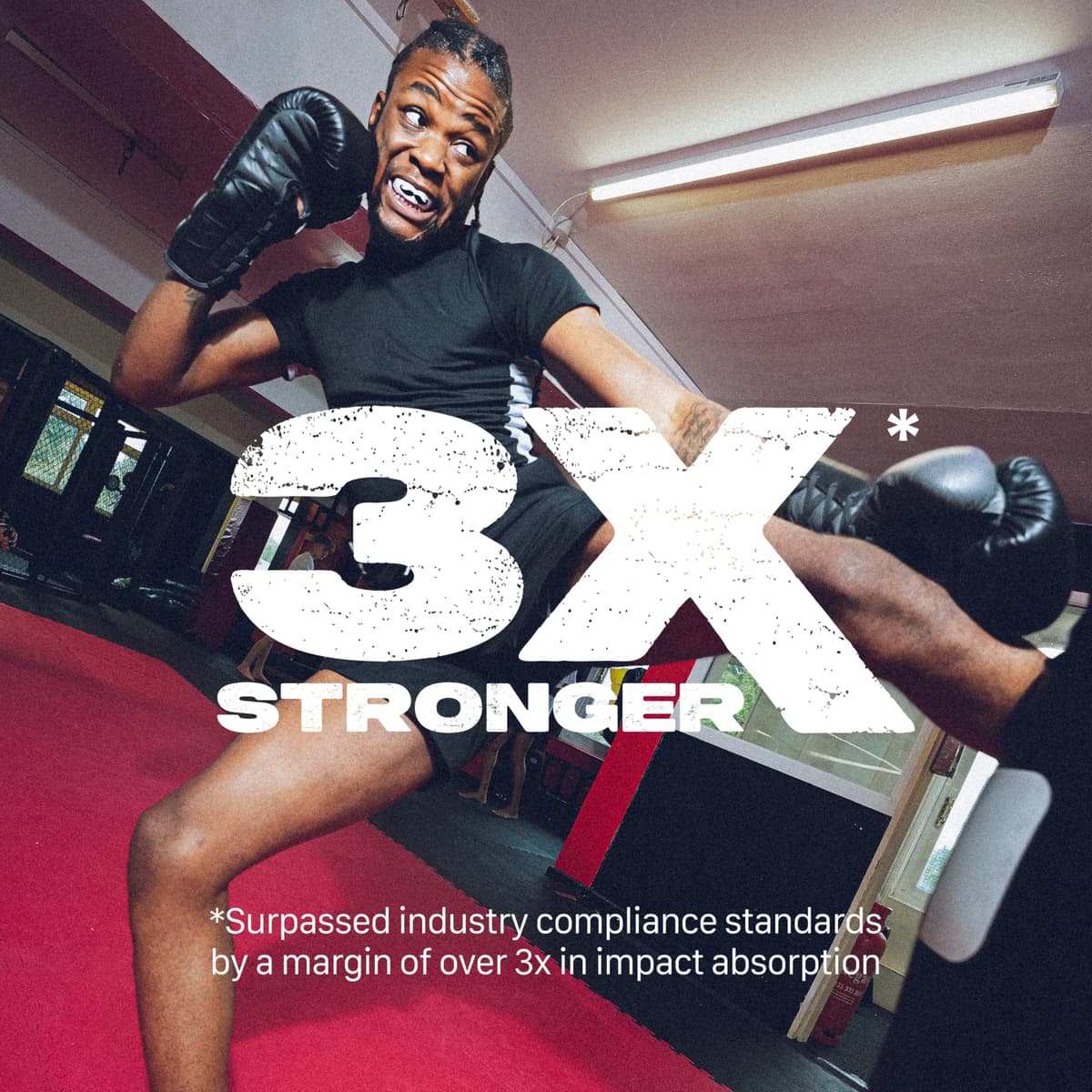 SAFEJAWZ Elements Protector bucal adultos y niños para todos los deportes de contacto, incluidos rugby, MMA, artes marciales de kickboxing y boxeo (Ice, Júnior (Hasta 11 Años)) — view 2