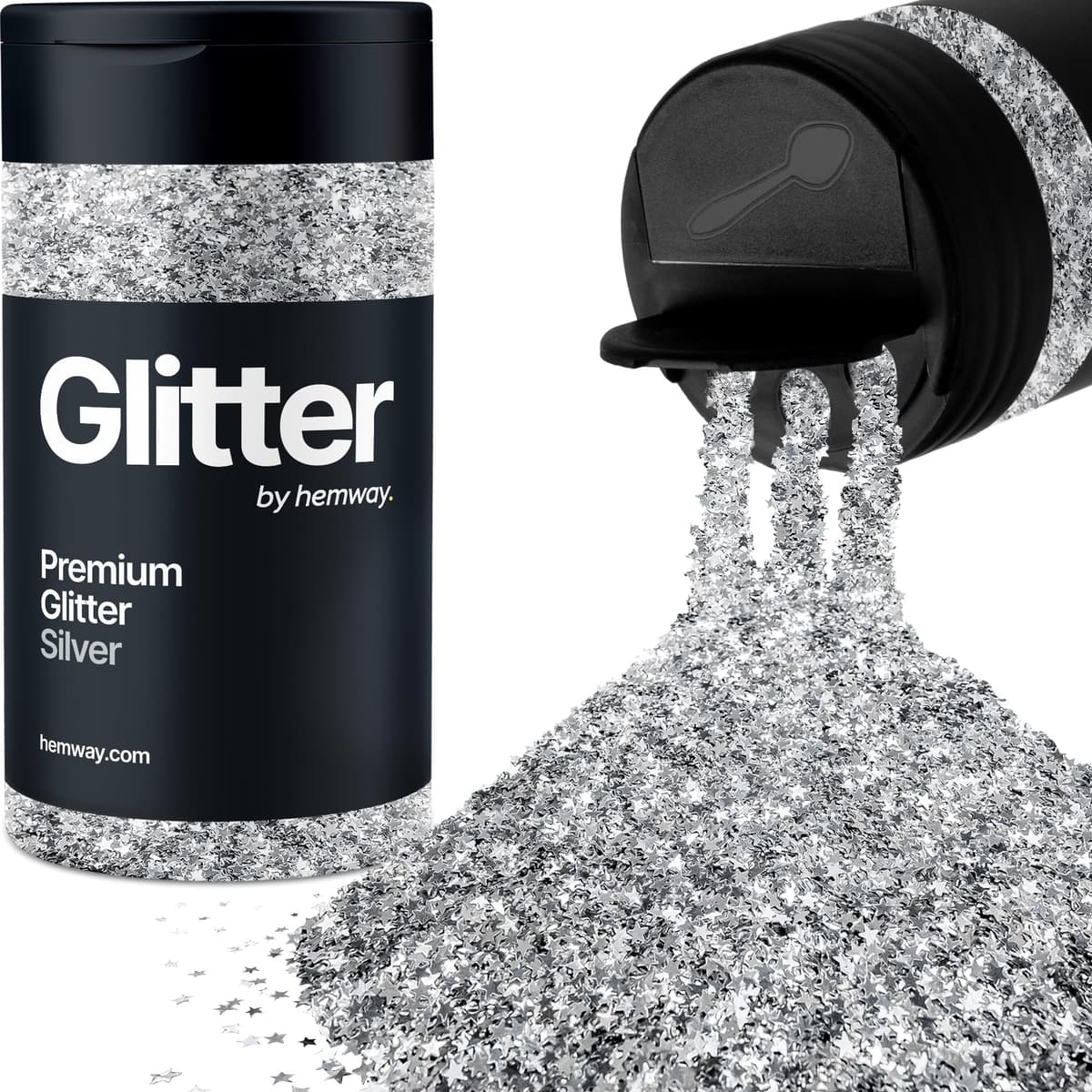 Light Rose Gold Glitter Shaker, 130g Ultrafine Glitter, Crafts 1/128" Metallic Flake Light Rose Gold Sequins, Resin & Epoxy Crafts, Decorating, Halloween, Christmas Nail, Face, Hemway — view 36