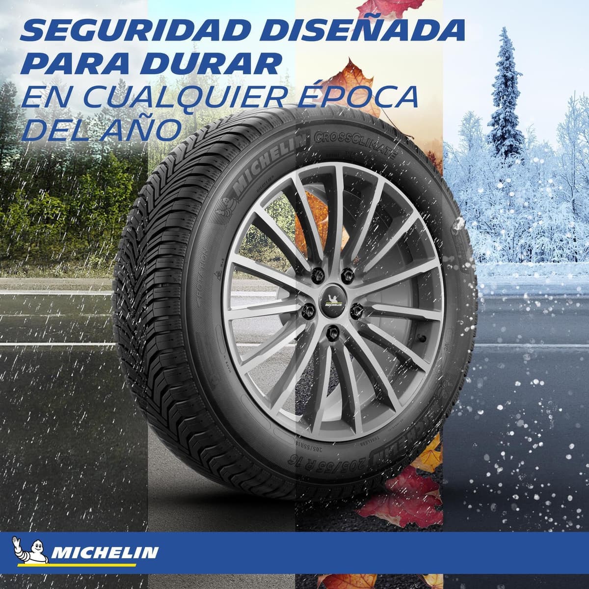 Neumático All Season Michelin CrossClimate+ 185/65 R14 90H XL — view 4