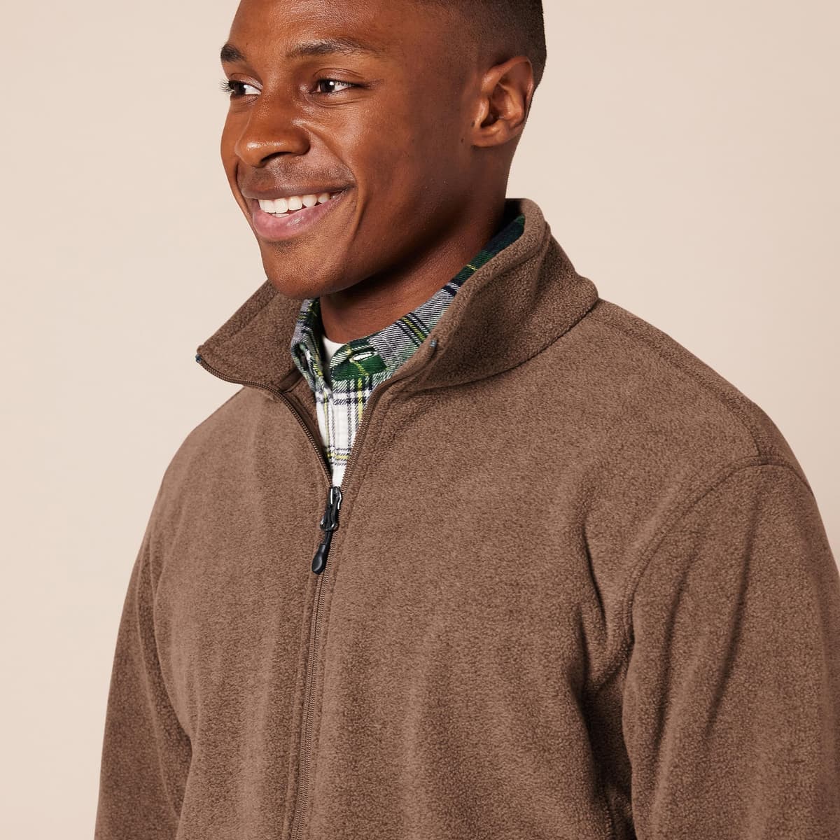 Amazon Essentials Chaqueta de Felpa con Cremallera Completa (Disponible en Tallas Grandes y Largos Especiales) Hombre — view 3