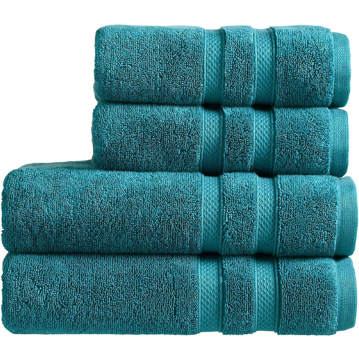 Christy Chroma Bath Towels | Set of 2 | Highly Absorbent Heavyweight 675GSM | Bold and Bright | Soft Velvety Smooth Bathroom Shower Towels | 100% Cotton | Sustainably Made | Ash Grey — view 118
