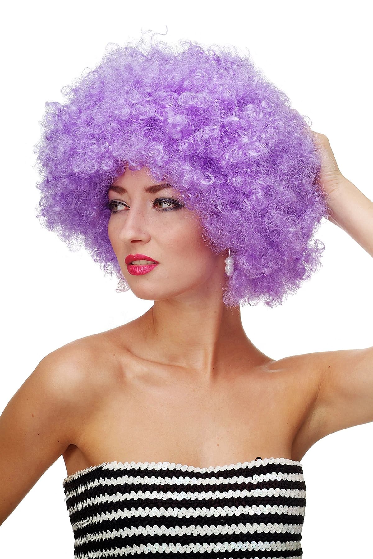 WIG ME UP- DH1009-ZA62 Peluca señoras Mujer Carnaval Barroco Renacimiento Romanticismo menina Princesa rizos Espiral bucles Blanca — view 30