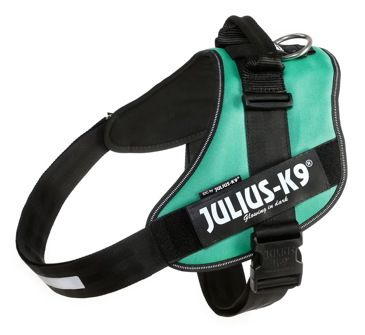 Julius-K9, 16IDC-AM-M, IDC Powerharness, dog harness, Size: Mini, Aquamarine — view 164