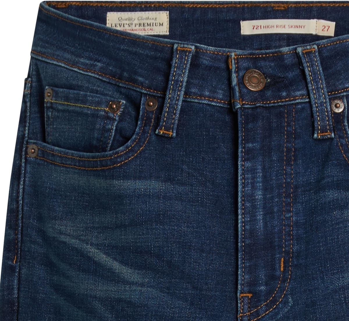 Levi'S Plus Size 721 High Rise Skinny Vaqueros Mujer — view 8