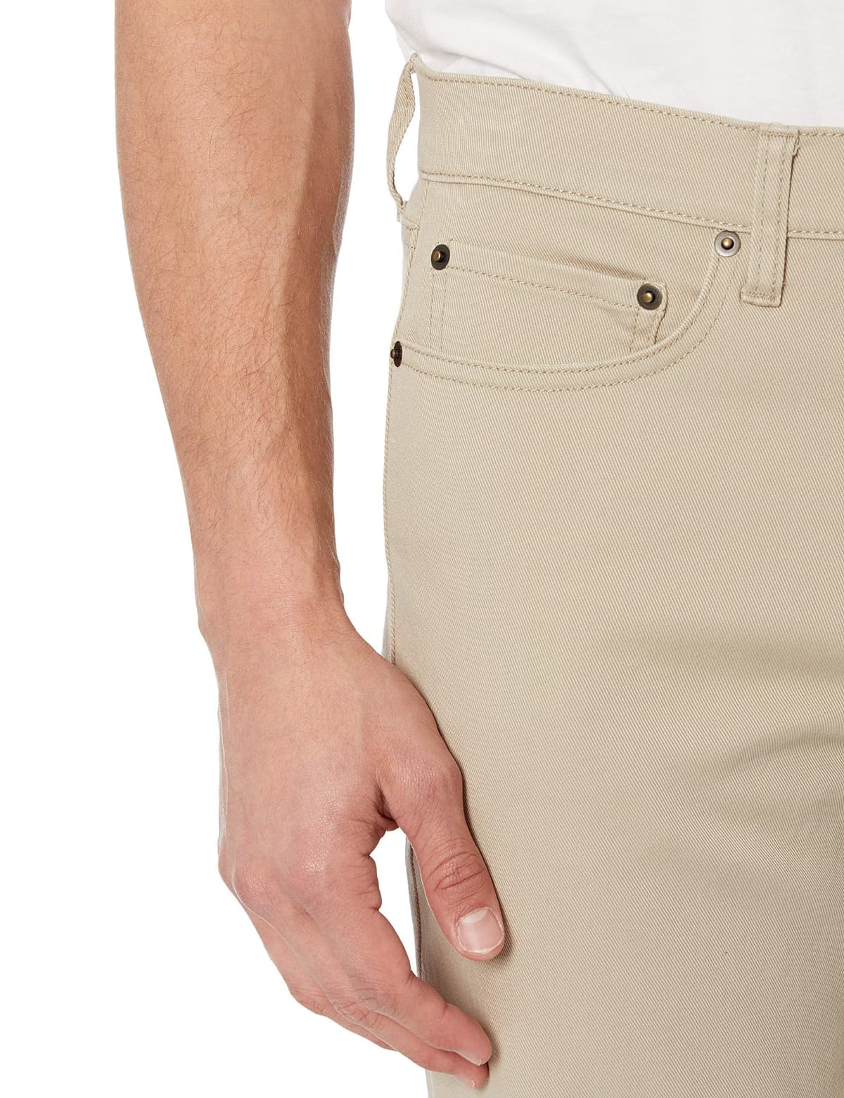 Amazon Essentials Hombre Vaqueros Ajustados - Colores interrumpidos — view 4