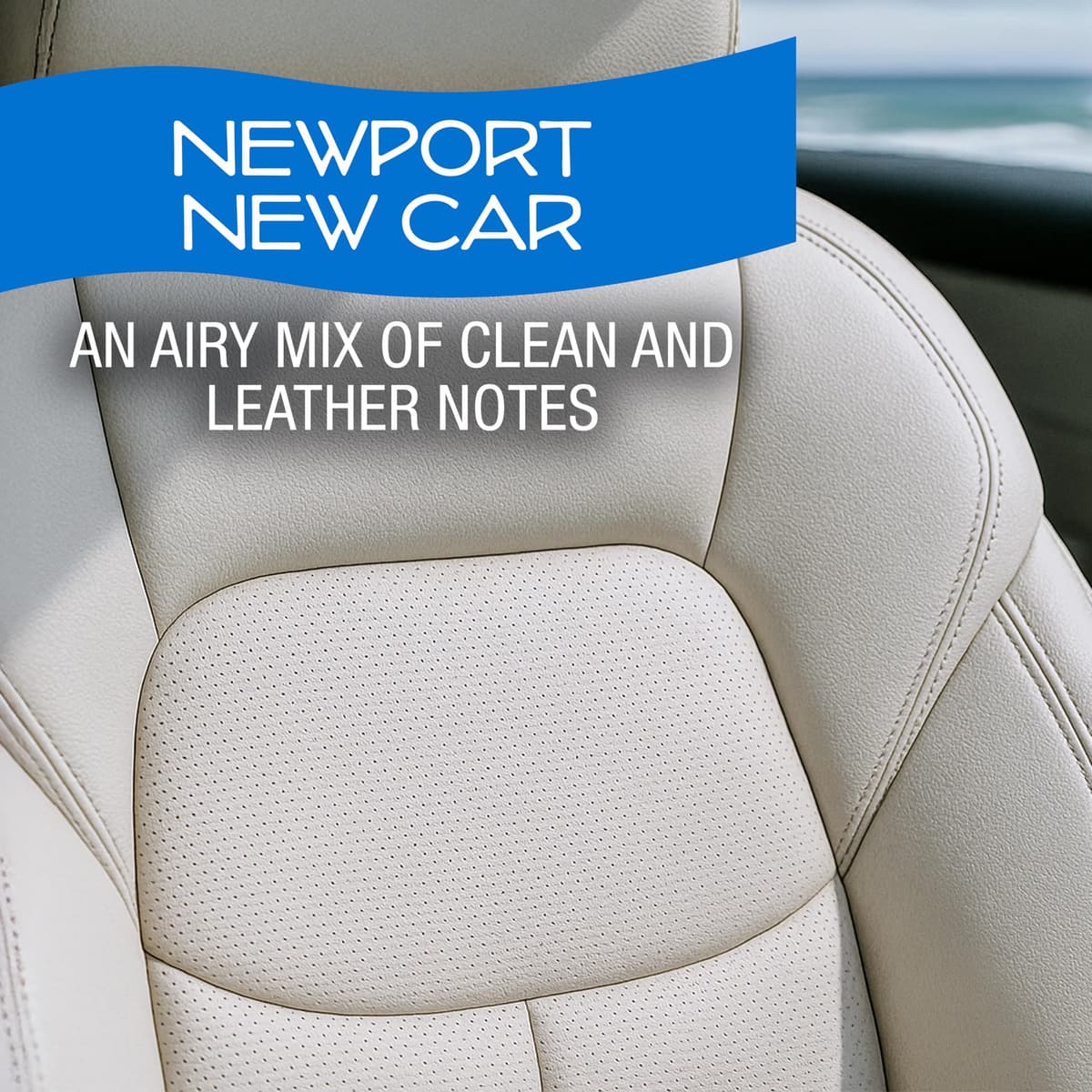 California Scents Gel Plus Car Air Freshener, Newport New Car Scent, 4 Count — view 2