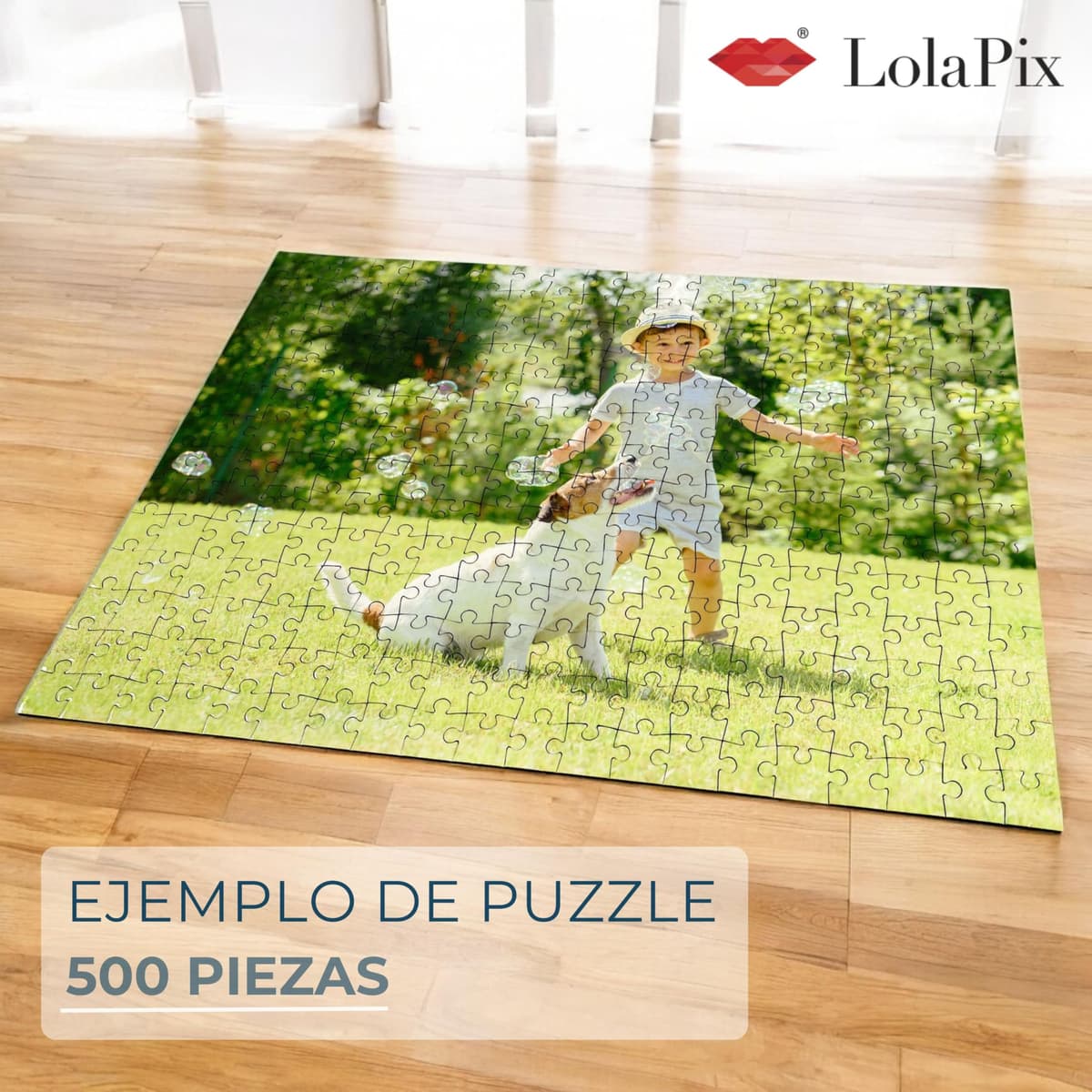 Puzzle Personalizado con Foto 500/1000 Piezas 68x48CM. Puzzles Personalizados con Fotos y Texto. Rompecabezas Personalizado Adultos y Niños. Regalo Día de la Madre. Regalos Originales Mujer y Hombre. — view 5