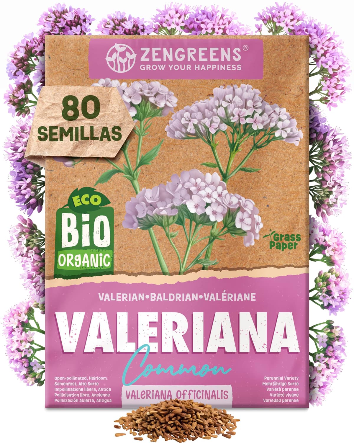 ZenGreens® - Set de semillas de hierbas medicinales y para infusiones eco - 10 variedades para cultivar fácilmente en el jardín, balcón o parterre elevado - Sementes verduras — view 23