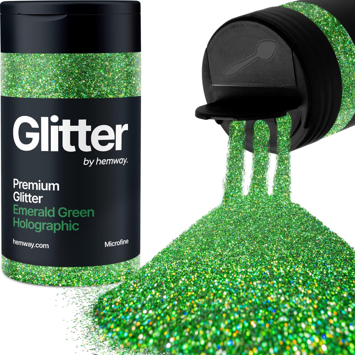 Light Rose Gold Glitter Shaker, 130g Ultrafine Glitter, Crafts 1/128" Metallic Flake Light Rose Gold Sequins, Resin & Epoxy Crafts, Decorating, Halloween, Christmas Nail, Face, Hemway — view 233