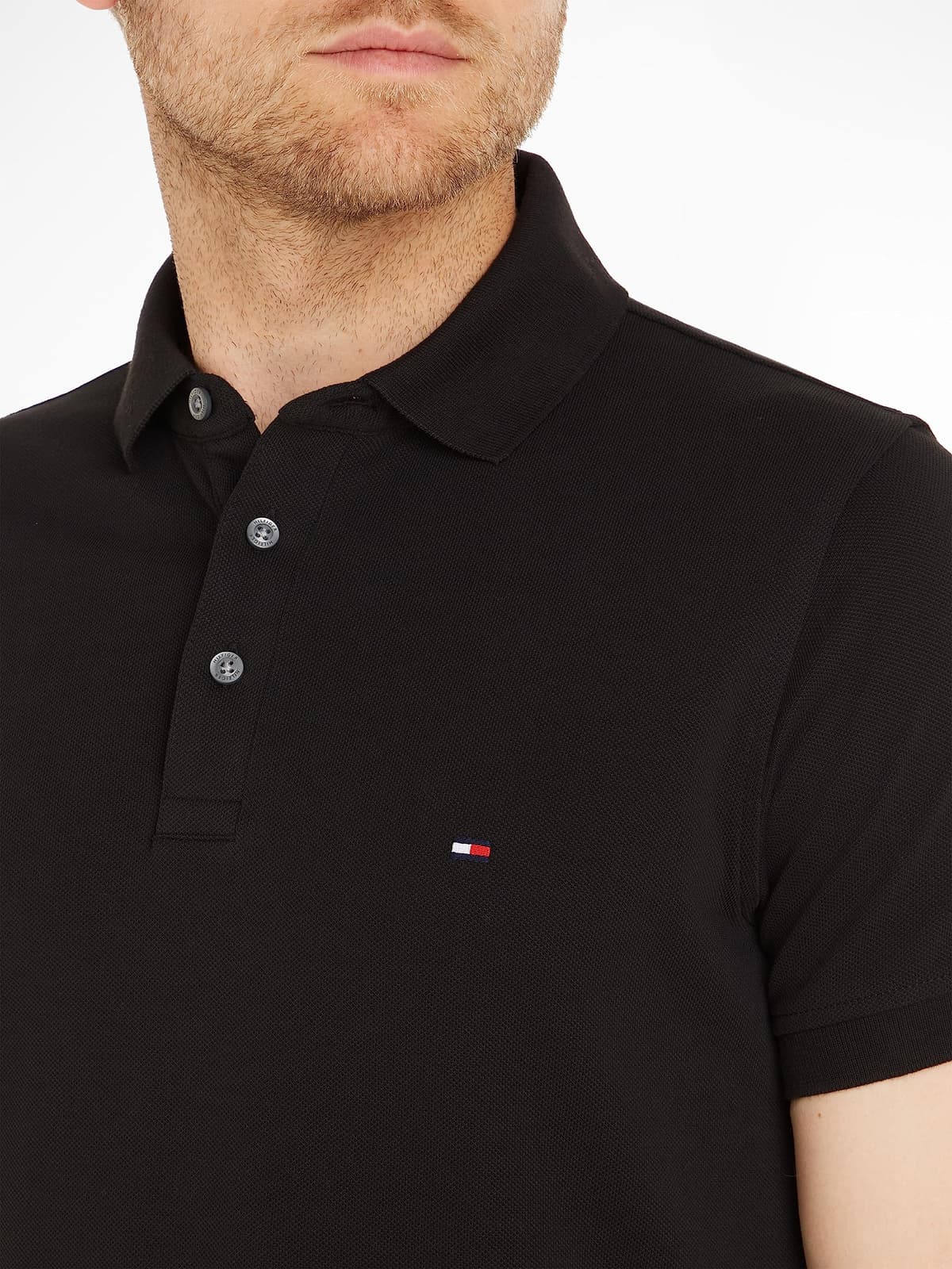 Tommy Hilfiger Polo de manga corta Hombre 1985 Slim Fit — view 3