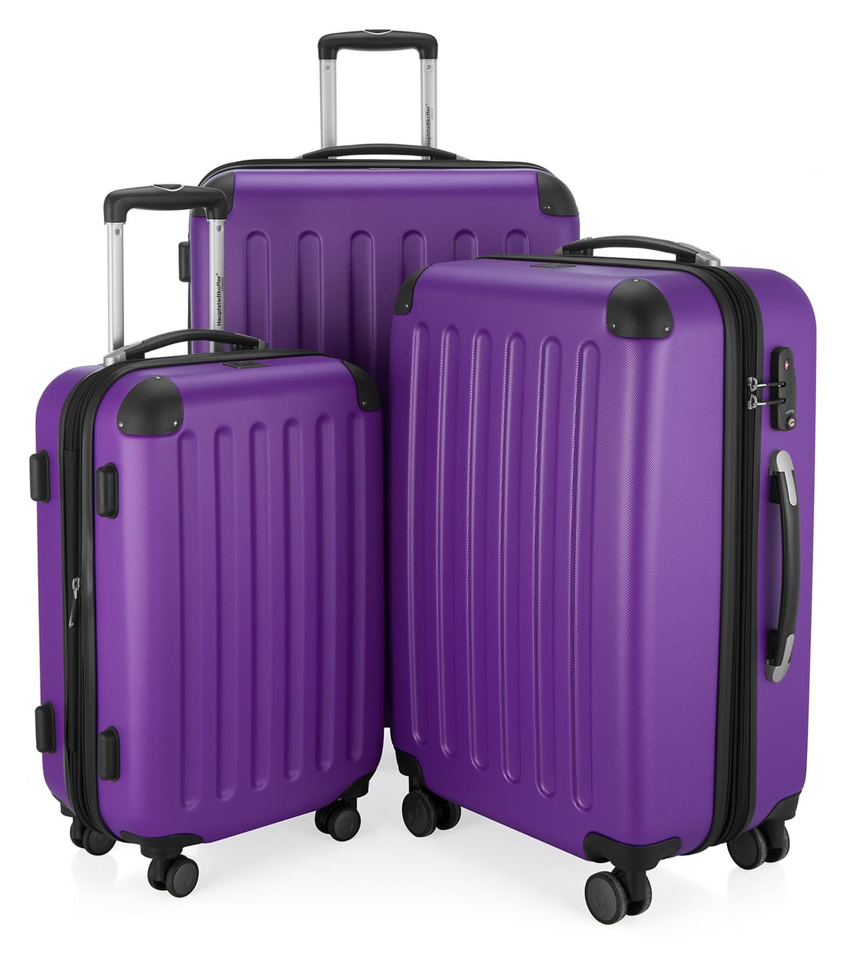 HAUPTSTADTKOFFER - Spree - Equipaje de Mano, Maleta rígida, Trolley expandible, 4 Ruedas Dobles, TSA, 55 cm, 42 litros, Blanco — view 66