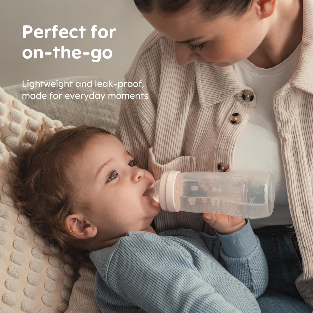 MAM Easy Active Bottles | 2 Pack (2 x 330ml) | Fast Flow MAM Teats Size 3 | Baby Accessories | Iris (Various Designs) — view 4
