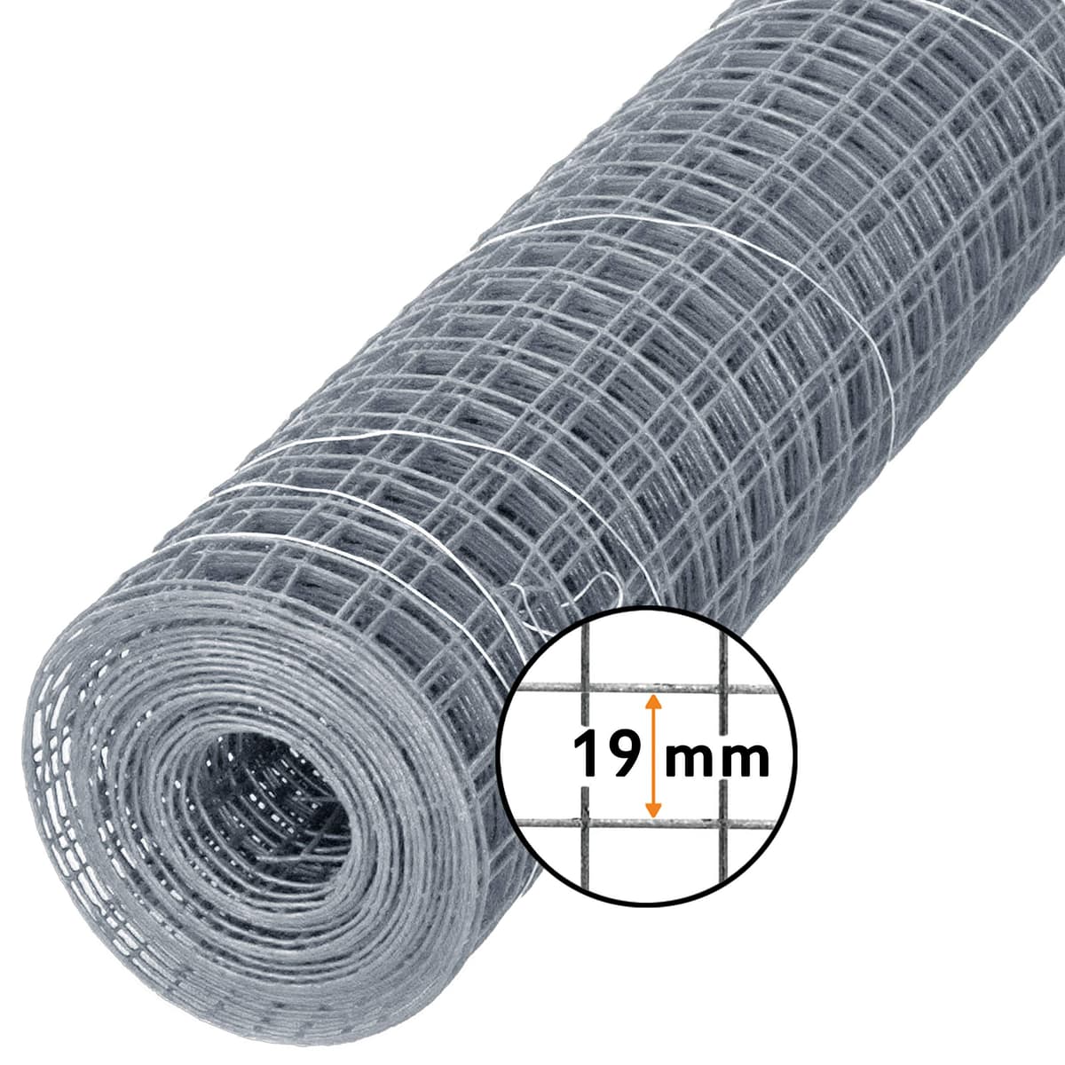 Windhager 79066 - Malla de Alambre galvanizado para Conejos, cobayas o Pollos, 0.5 x 2.5 m — view 5