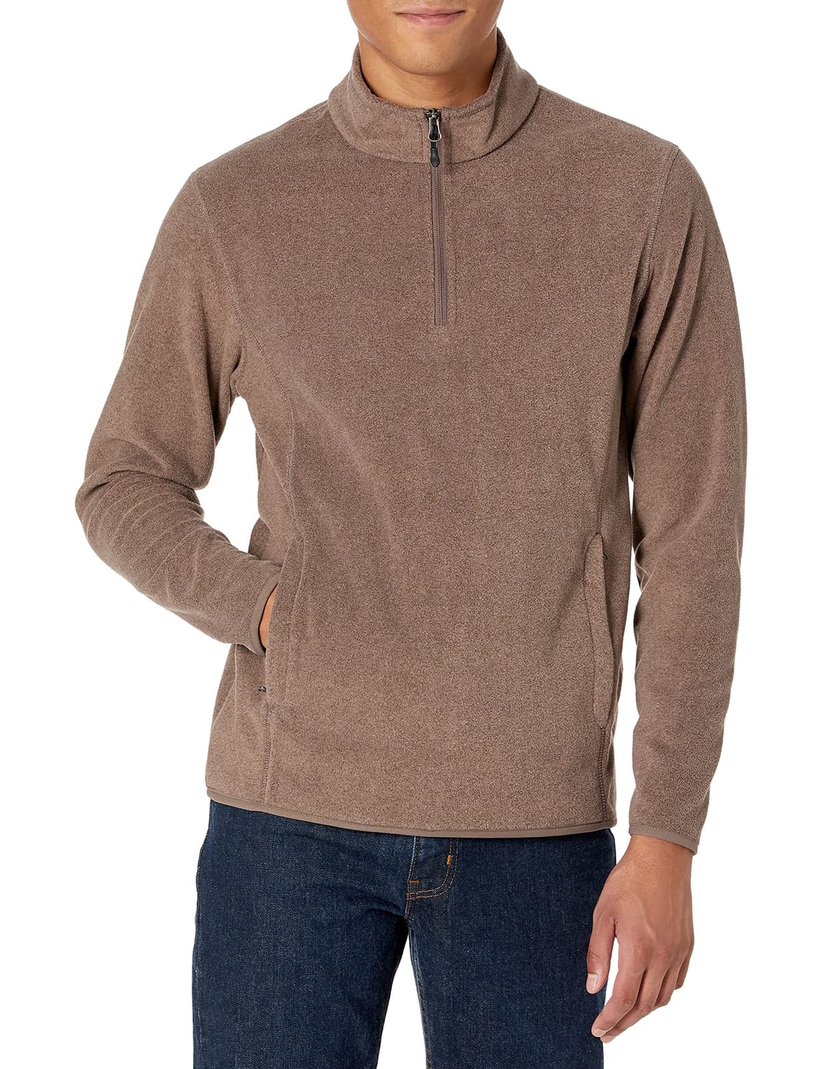 Amazon Essentials Hombre Chaqueta de Forro Polar con Cremallera de un Cuarto — view 13