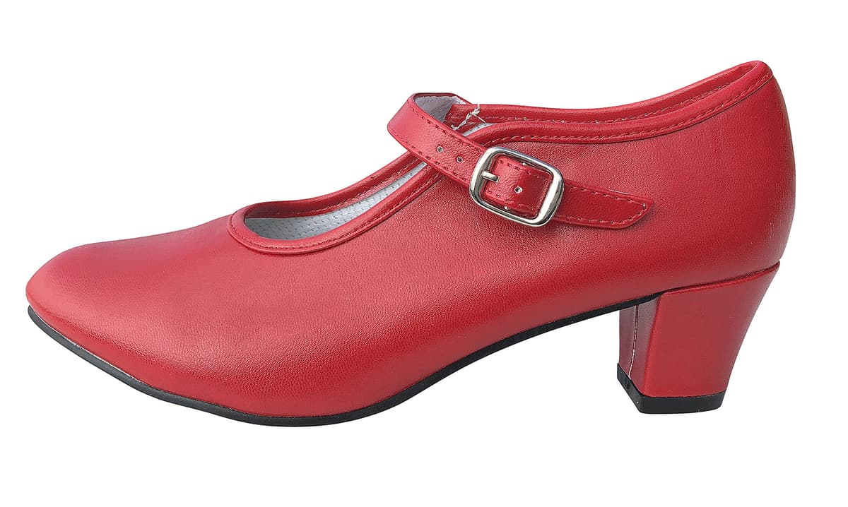 La Senorita | Zapatos de Flamenco para Niña y Mujer | Variedad de Tallas y Colores Disponible | para Sevillanas y Clases de Baile Zapatos de Gitana — view 7