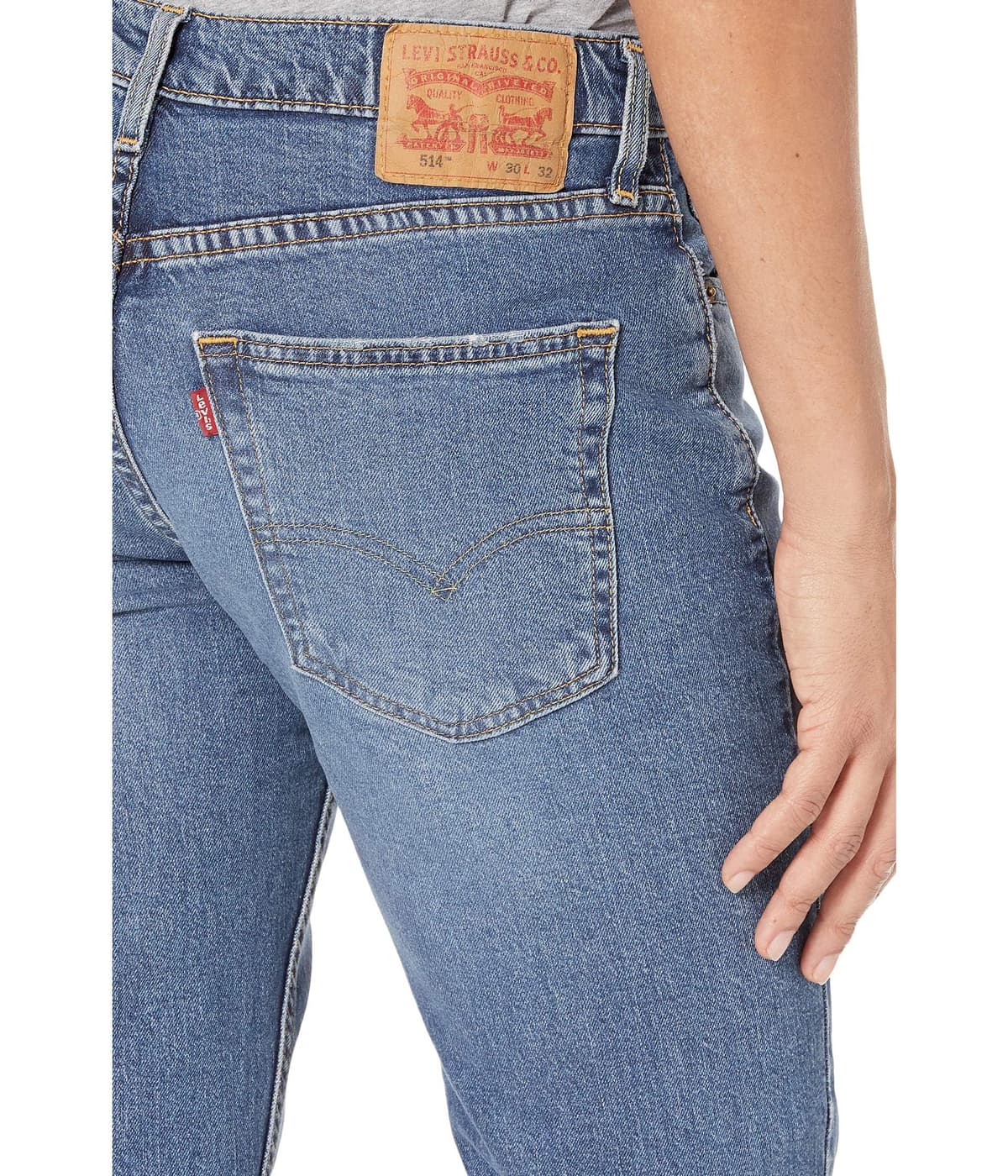 Levi's Men's 514 Straight Fit Cut Jeans (Seasonal) — view 3