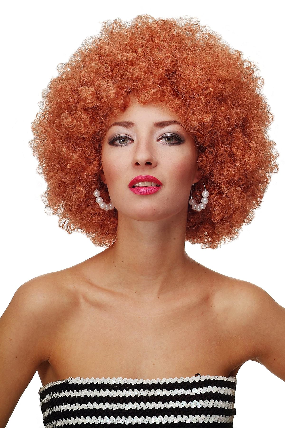 WIG ME UP- DH1009-ZA62 Peluca señoras Mujer Carnaval Barroco Renacimiento Romanticismo menina Princesa rizos Espiral bucles Blanca — view 23