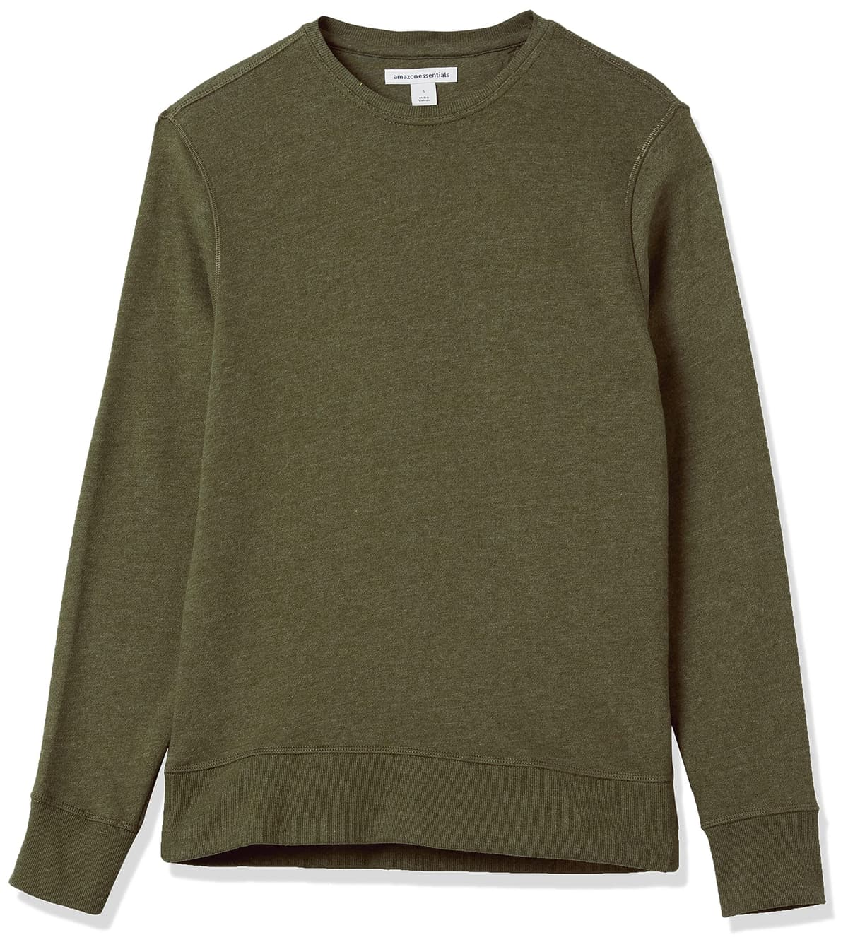 Amazon Essentials Hombre Sudadera de Forro Polar con Cuello Redondo (Disponible en Tallas Grandes y Largos Especiales) — view 8