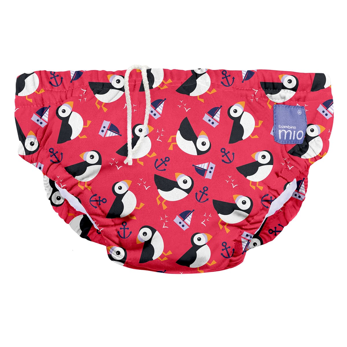 Bambino Mio Baby and Toddler Reusable Swim Nappy Pant, 2-3 Years, Whale Wharf, Boys and Girls — view 18