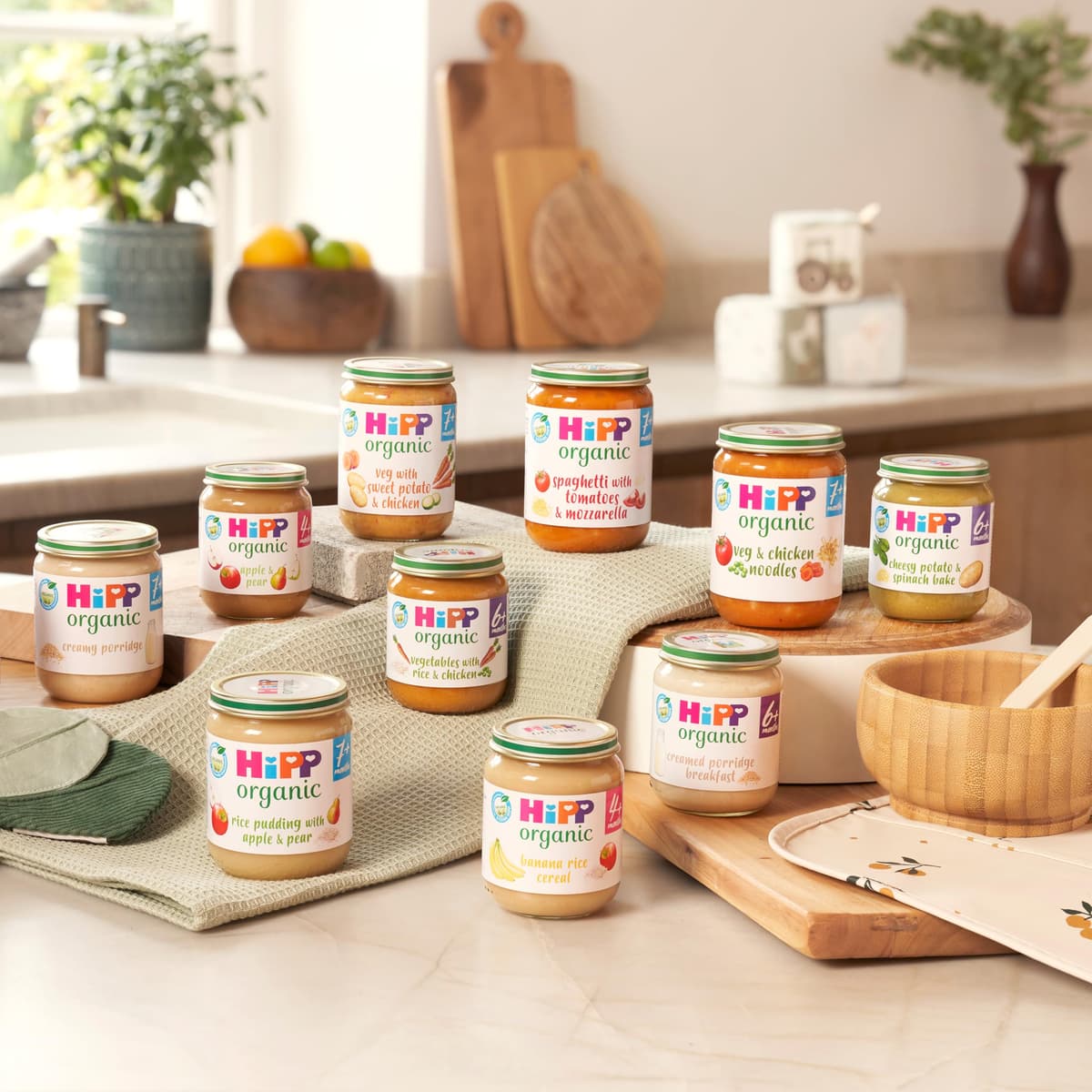 HiPP Organic Creamy Porridge Baby Food Jar 7+ Months 160g (Pack of 6) — view 5