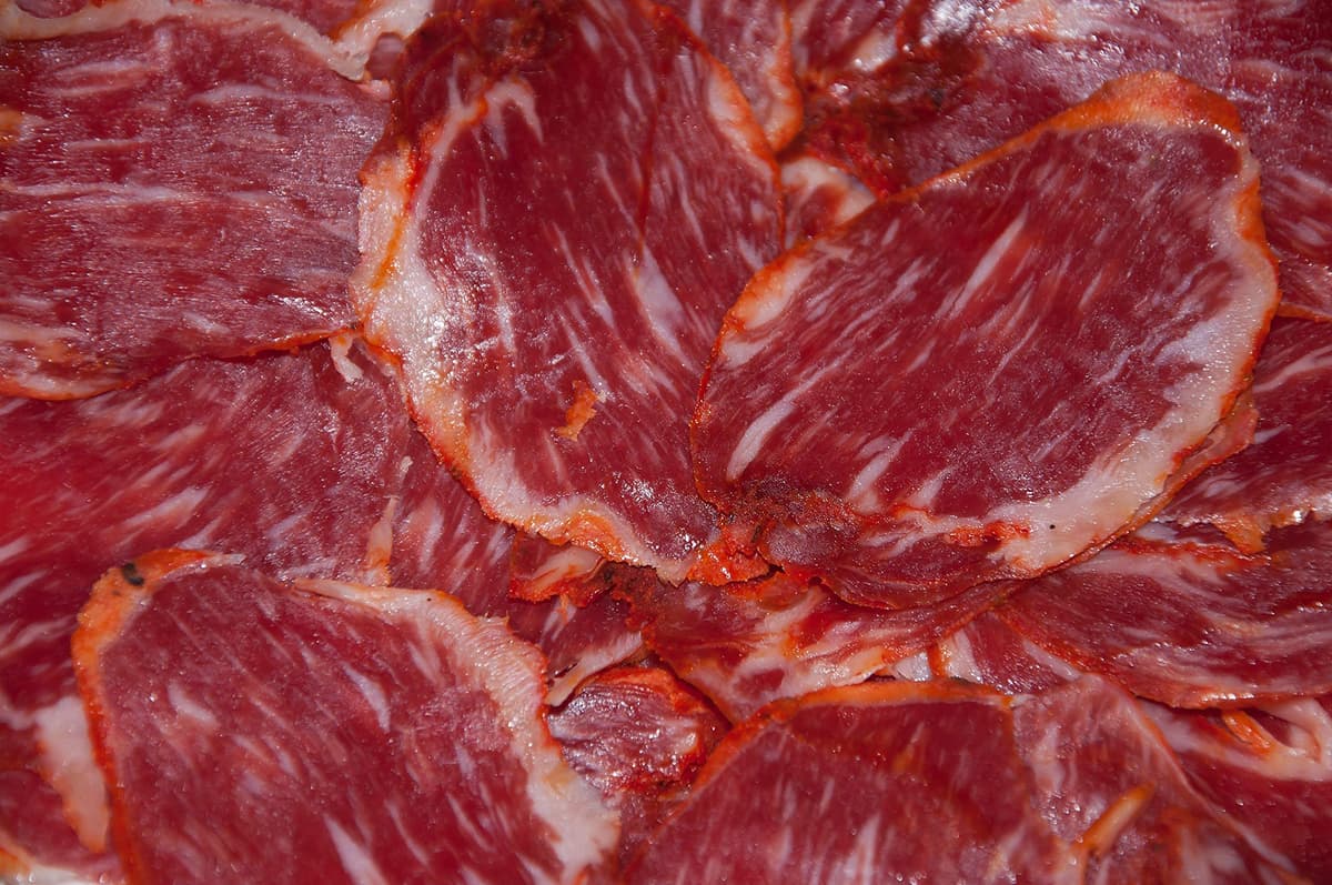 Lomo Ibérico de Cebo Loncheado 50% Raza Ibérica 500 g (5×100 g) — Curación +12 Semanas — Cert. Hycer — Guijuelo Salamanca — aBeiou — view 5