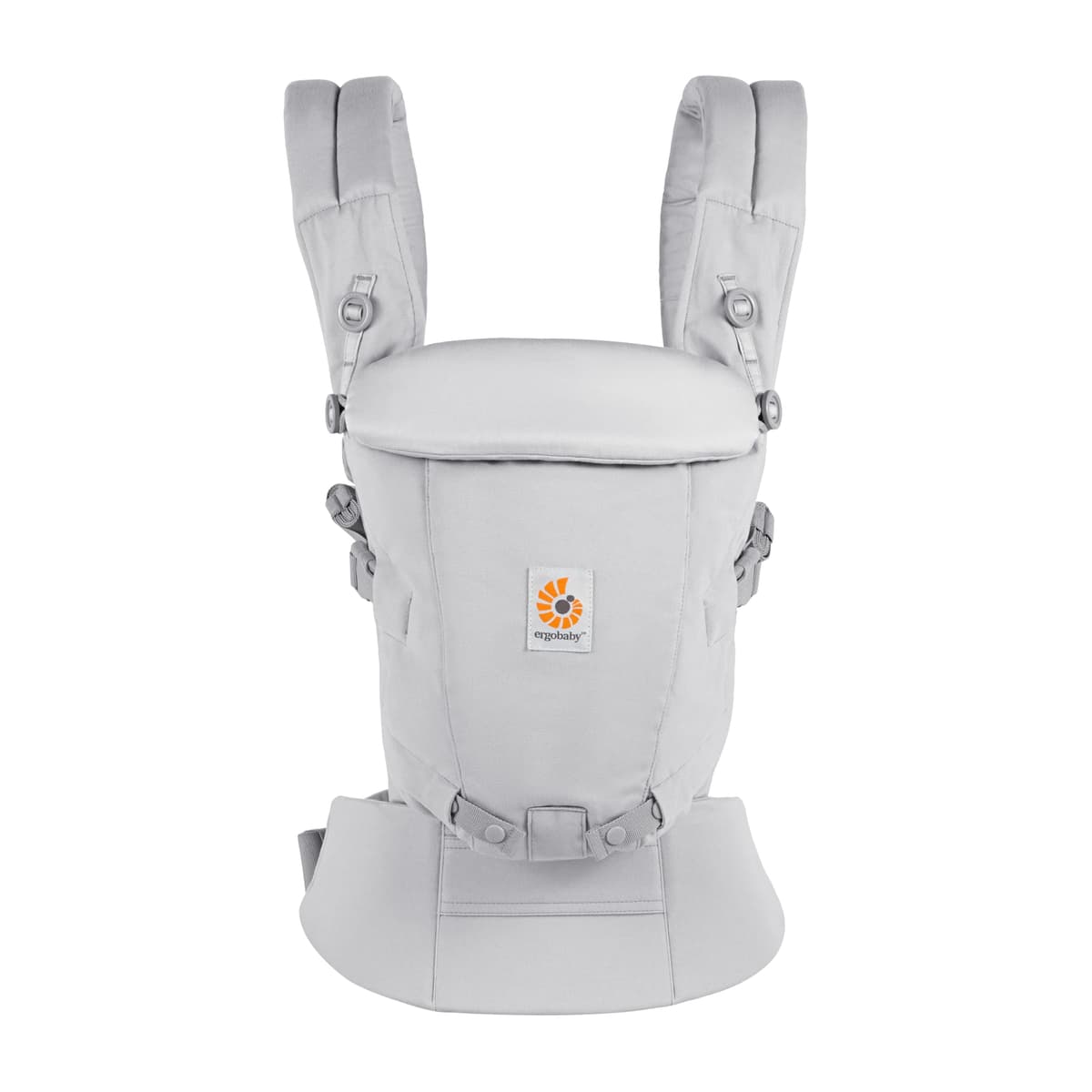 Ergobaby Mochila portabebé Adapt para recién nacidos desde el nacimiento, portabebé ergonómico de malla SoftFlex de 3 posiciones para transportar en el abdomen y en la espalda, Slate Blue — view 10