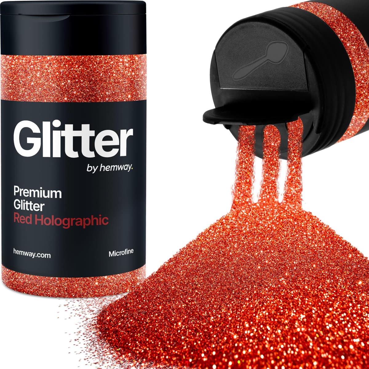 Light Rose Gold Glitter Shaker, 130g Ultrafine Glitter, Crafts 1/128" Metallic Flake Light Rose Gold Sequins, Resin & Epoxy Crafts, Decorating, Halloween, Christmas Nail, Face, Hemway — view 69