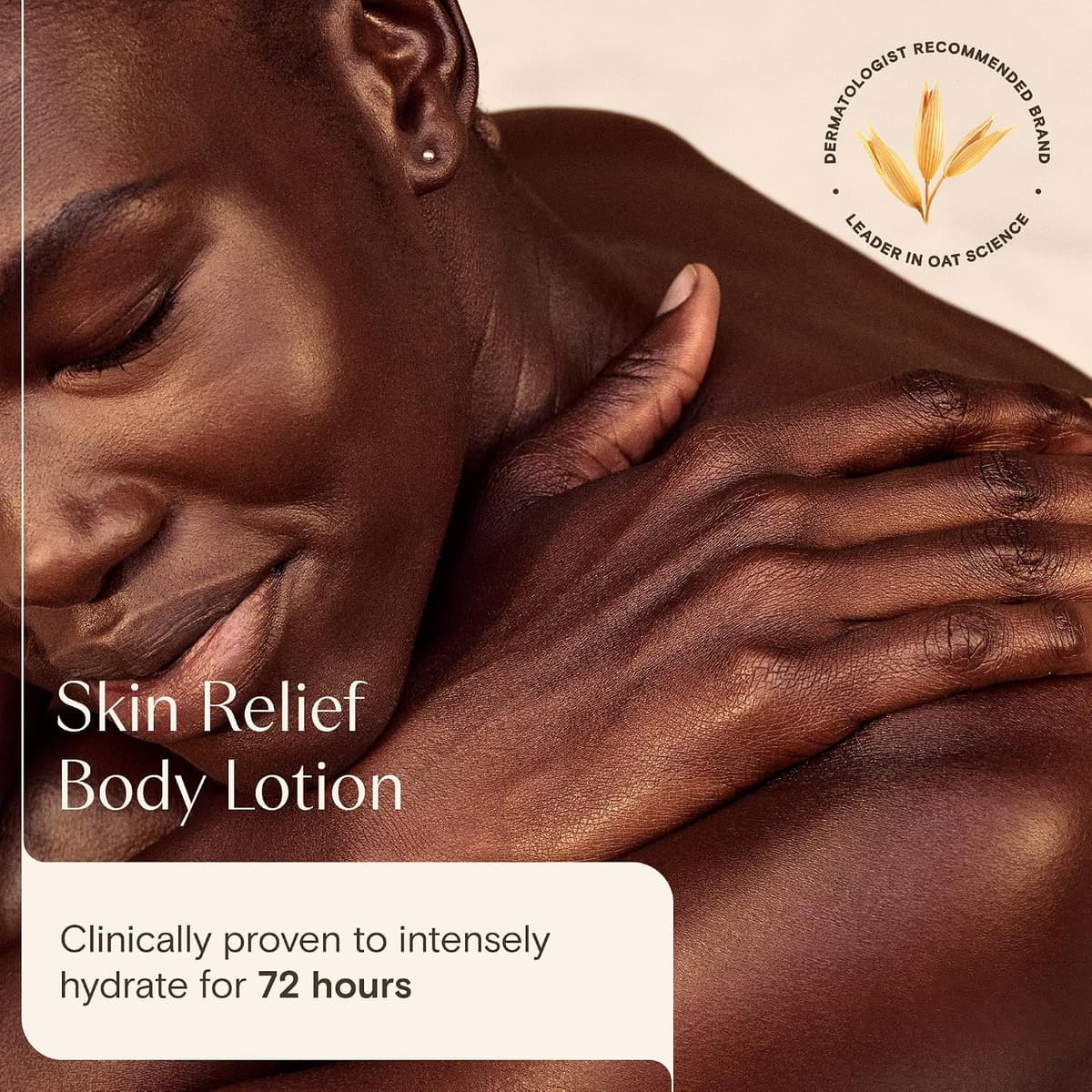 Aveeno Skin Relief Moisturising Lotion, With Soothing Triple Oat Complex & Shea Butter, Suitable For Sensitive Skin, 72-Hour Intense Hydration, Helps Relieve Very Dry and Tight Skin, Unscented, 500ml Other 500 ml (Pack of 1)