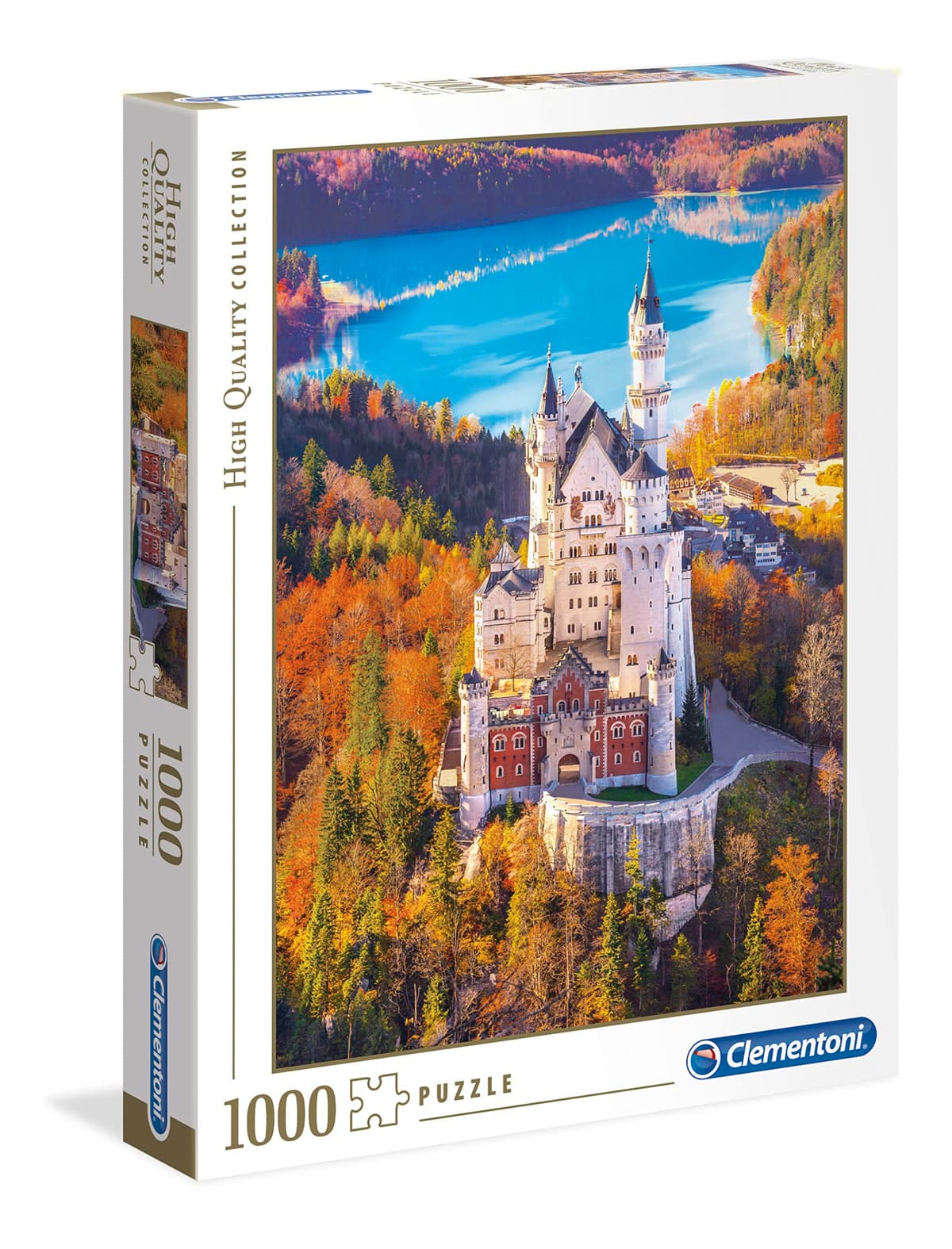 Clementoni Puzzle 1000 Piezas Paisaje Naturaleza Mont Saint Michel, Puzzle Adulto Naturaleza (39367), Multicolor — view 15
