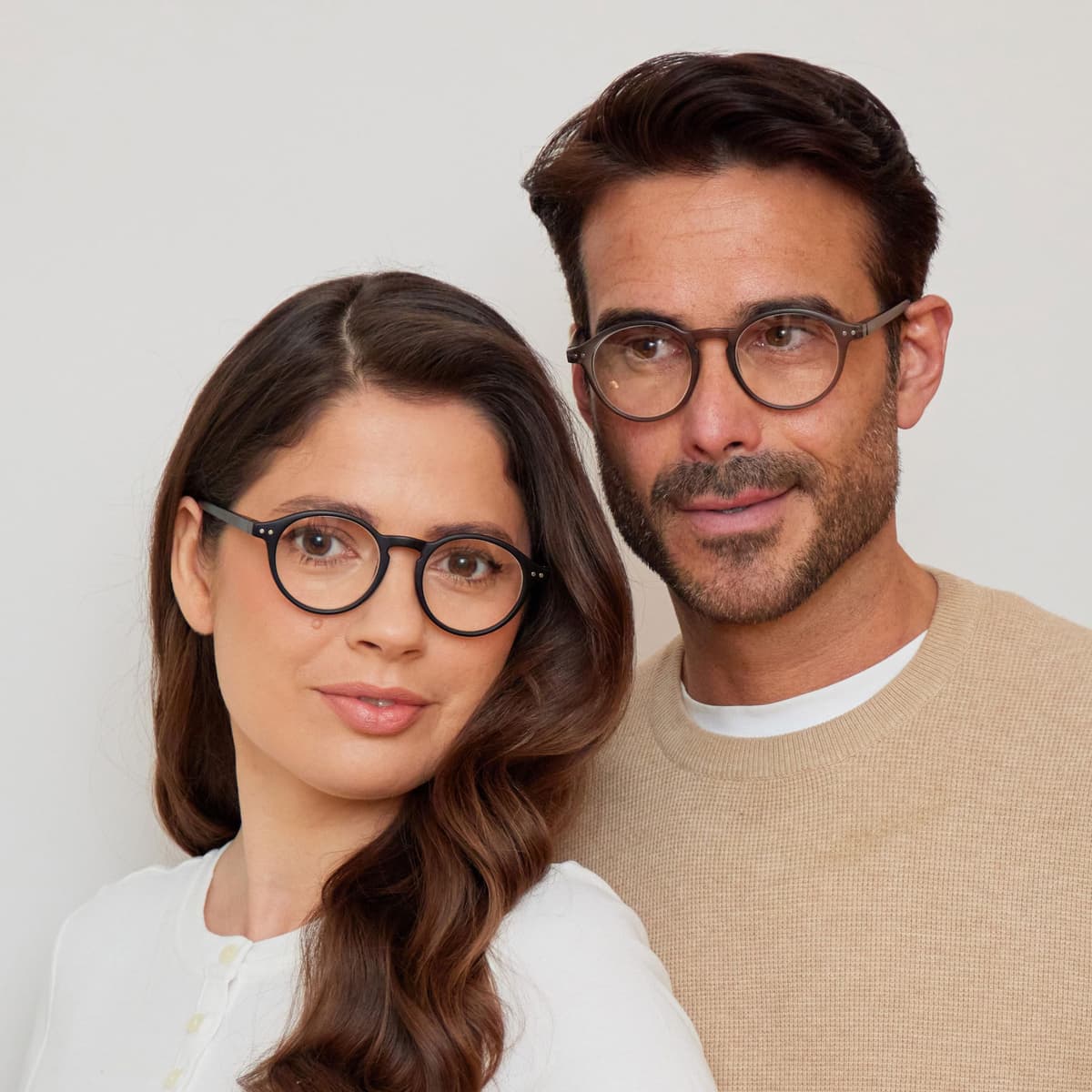 OPULIZE REY Gafas de Lectura - Pack de 3 - Montura Redonda Retro - Azul Mate, Verde, Rojo - Hombre Mujer - Bisagras de Muelle - RRR56-36Z - +1.00 — view 3
